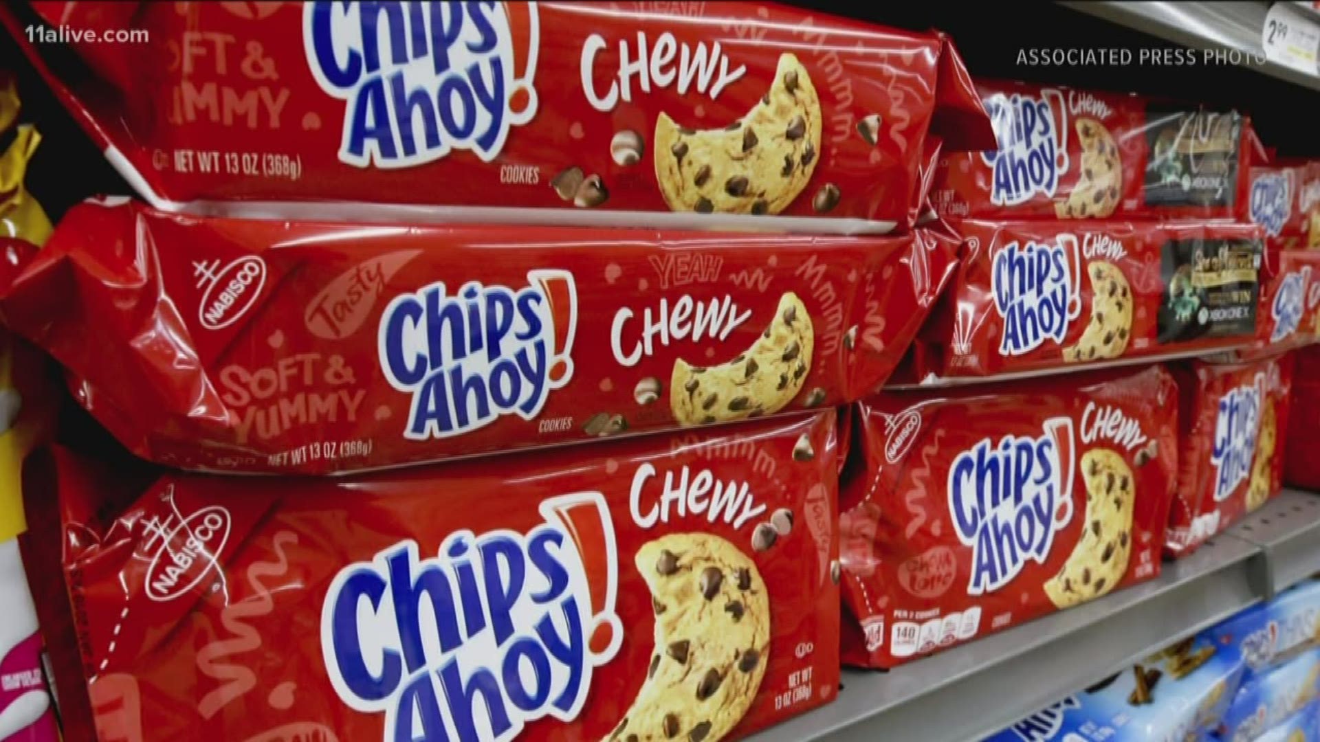 Mondelēz global is recalling some Chips Ahoy! chewy cookies due to the presence of an 'unexpected solidified ingredient.'