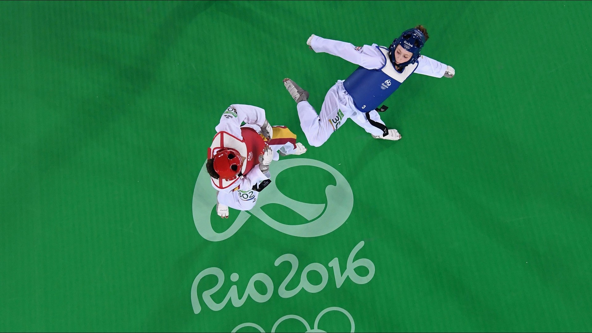 taekwondo athlete finally competes on Day 14 in Rio