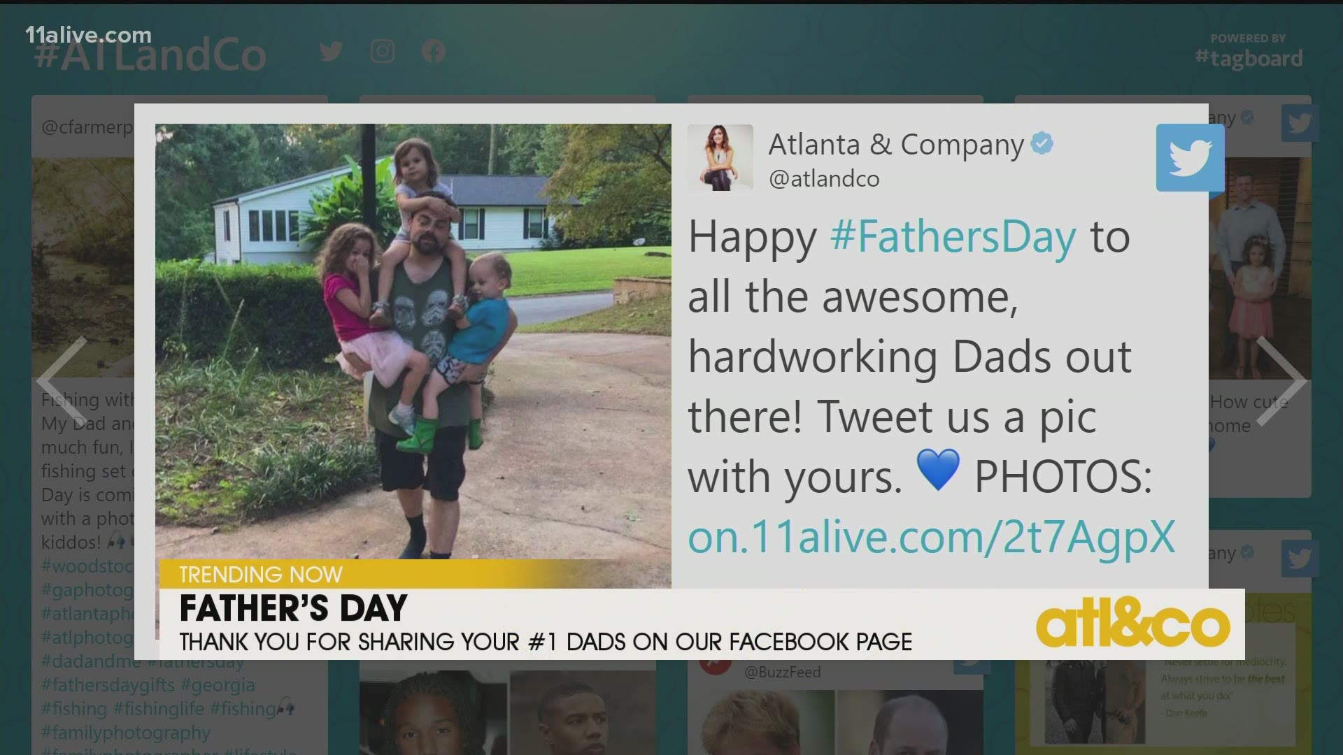 Thank you for sharing your Father's Day pics on the A&C Facebook page and @ATLandCo.