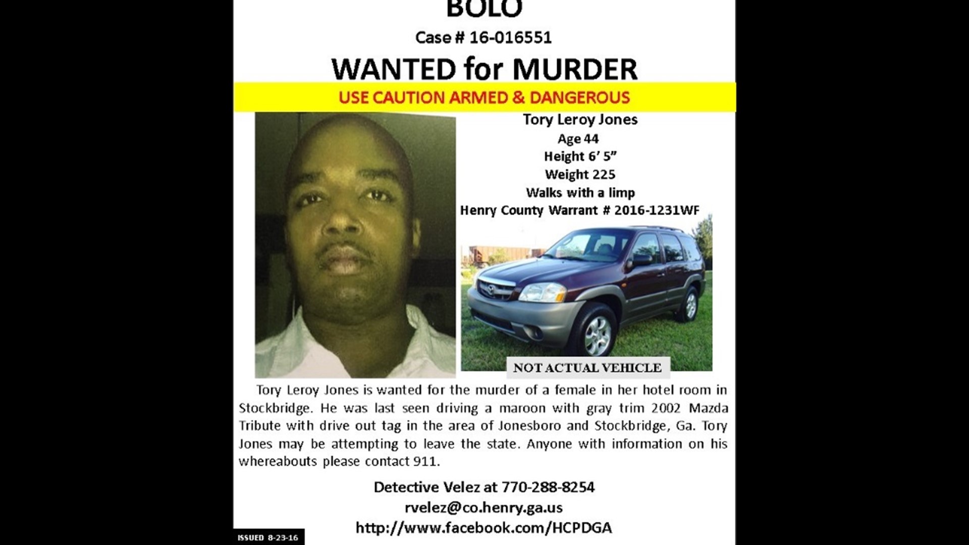 Wanted Armed And Dangerous Alleged Murderer Captured