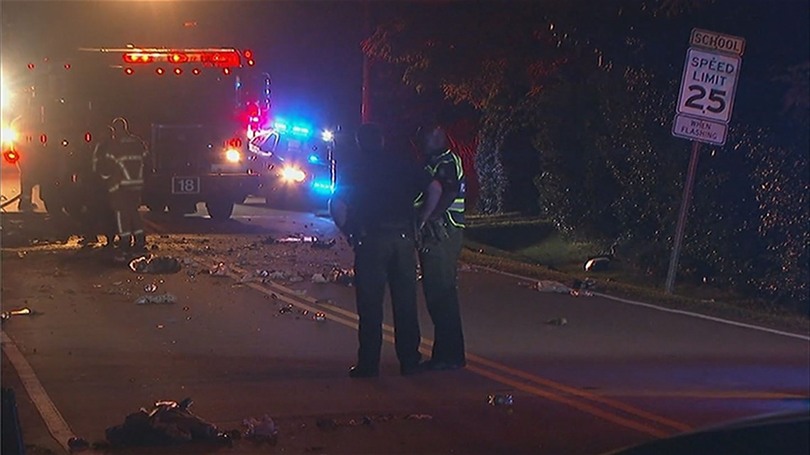 PHOTOS Fatal accident on Tilly Mill Road