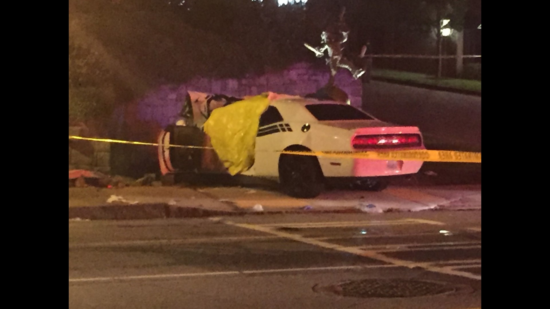 Fatal accident on Peachtree Steet