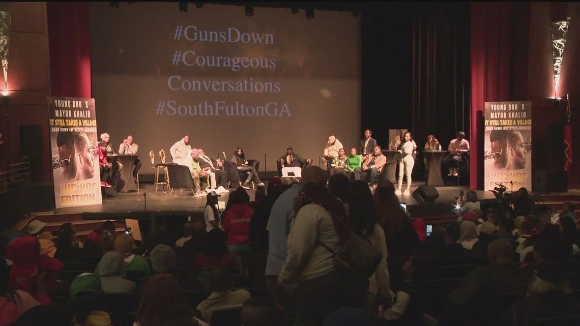 Atlanta rapper, local leaders talk decreasing youth gun violence in 11Alive's #BlackYouthTownHall