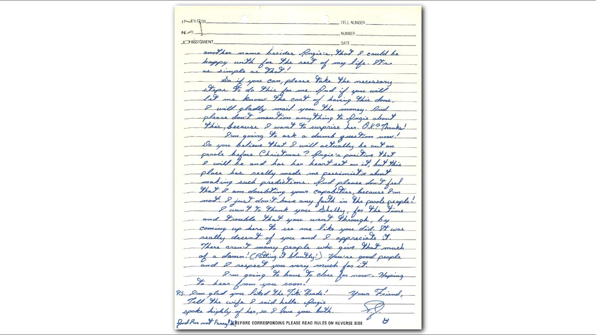 Letters from the 'Casanova Killer' | 11alive.com