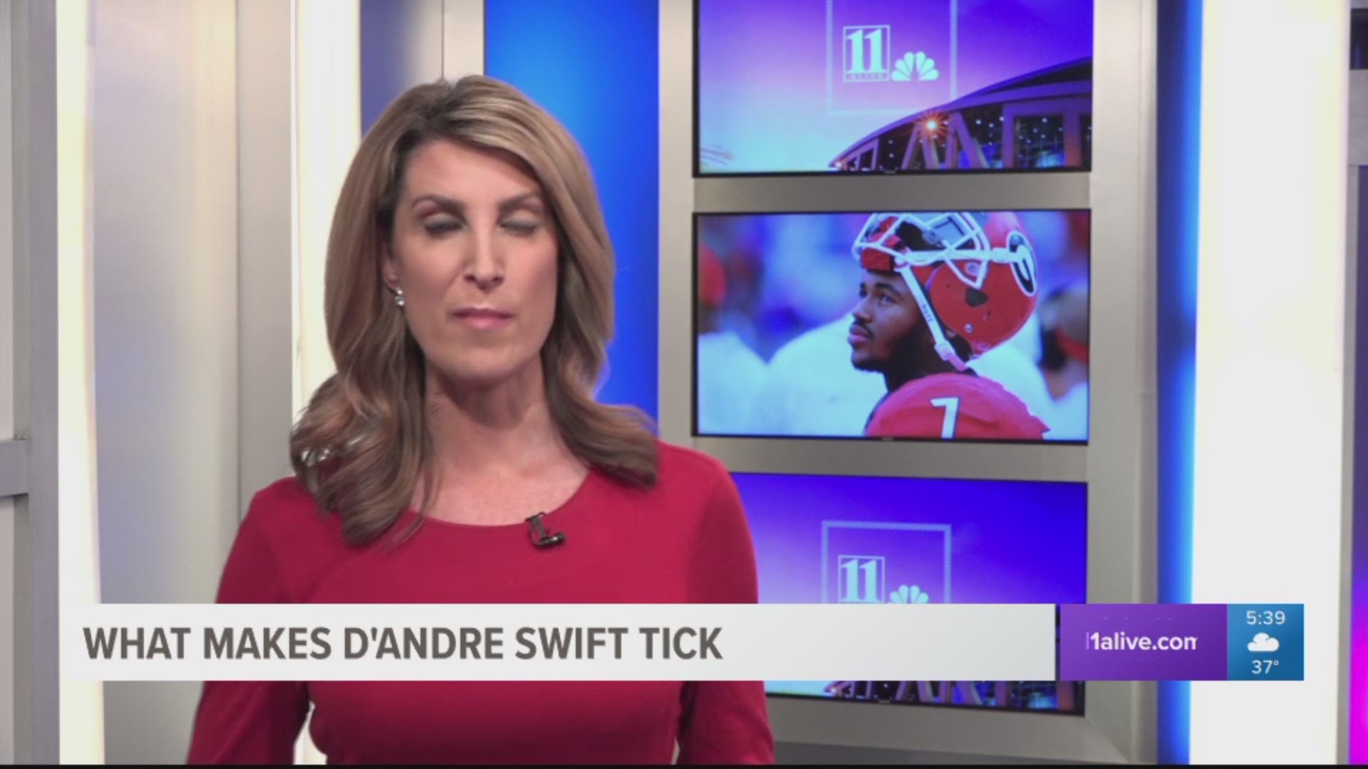 11Alive's Wes Blankenship visited Philadelphia to learn about Swift and his year-round process to becoming one of the most explosive backs in college football.