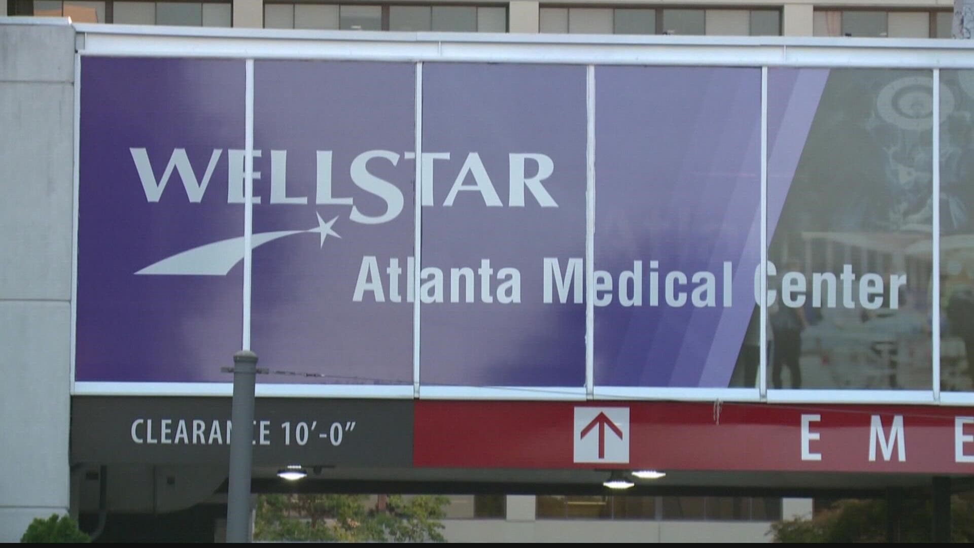 Wellstar said closing the ER early would help reduce the number of patients at the hospital.