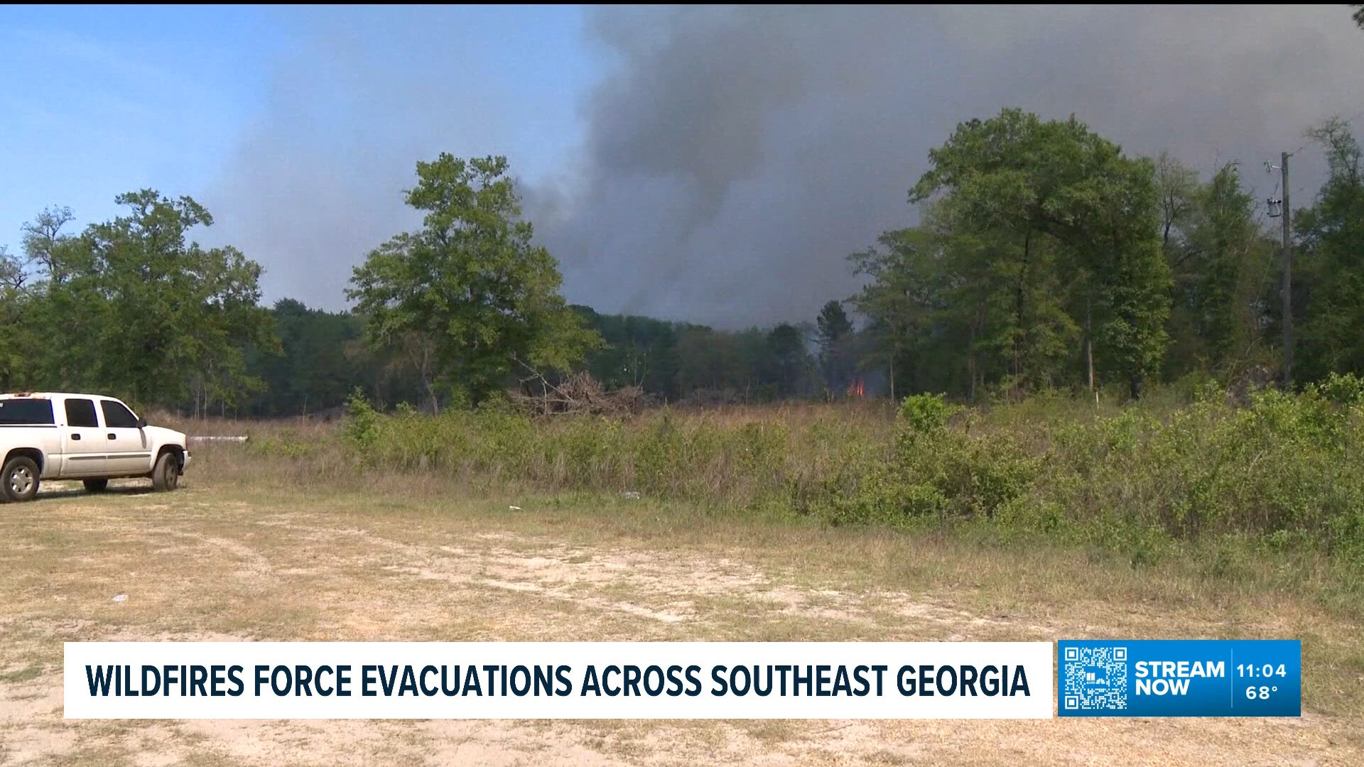 Wildfires force evacuations across southeast Georgia | 11alive.com