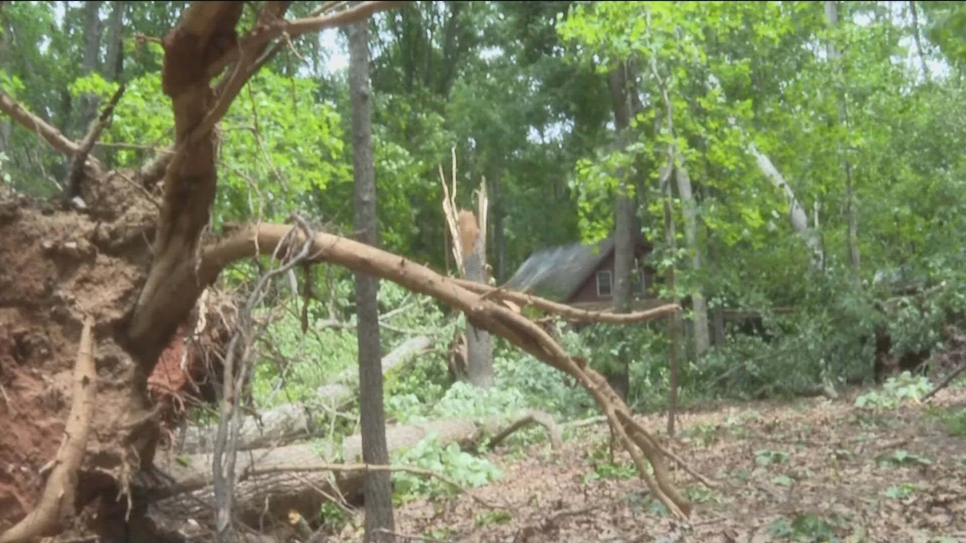 Cleanup continues in metro Atlanta following Saturday's storms ...