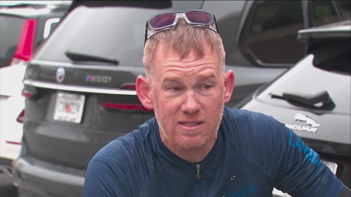 Sandy Springs police officer completes 1,000 mile bike ride to fight child trafficking