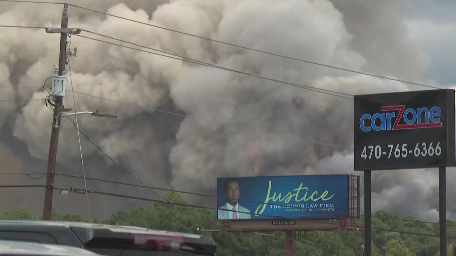 People in Conyers are still concerned about the impact of September's Biolab fire and the chemical plume it caused.