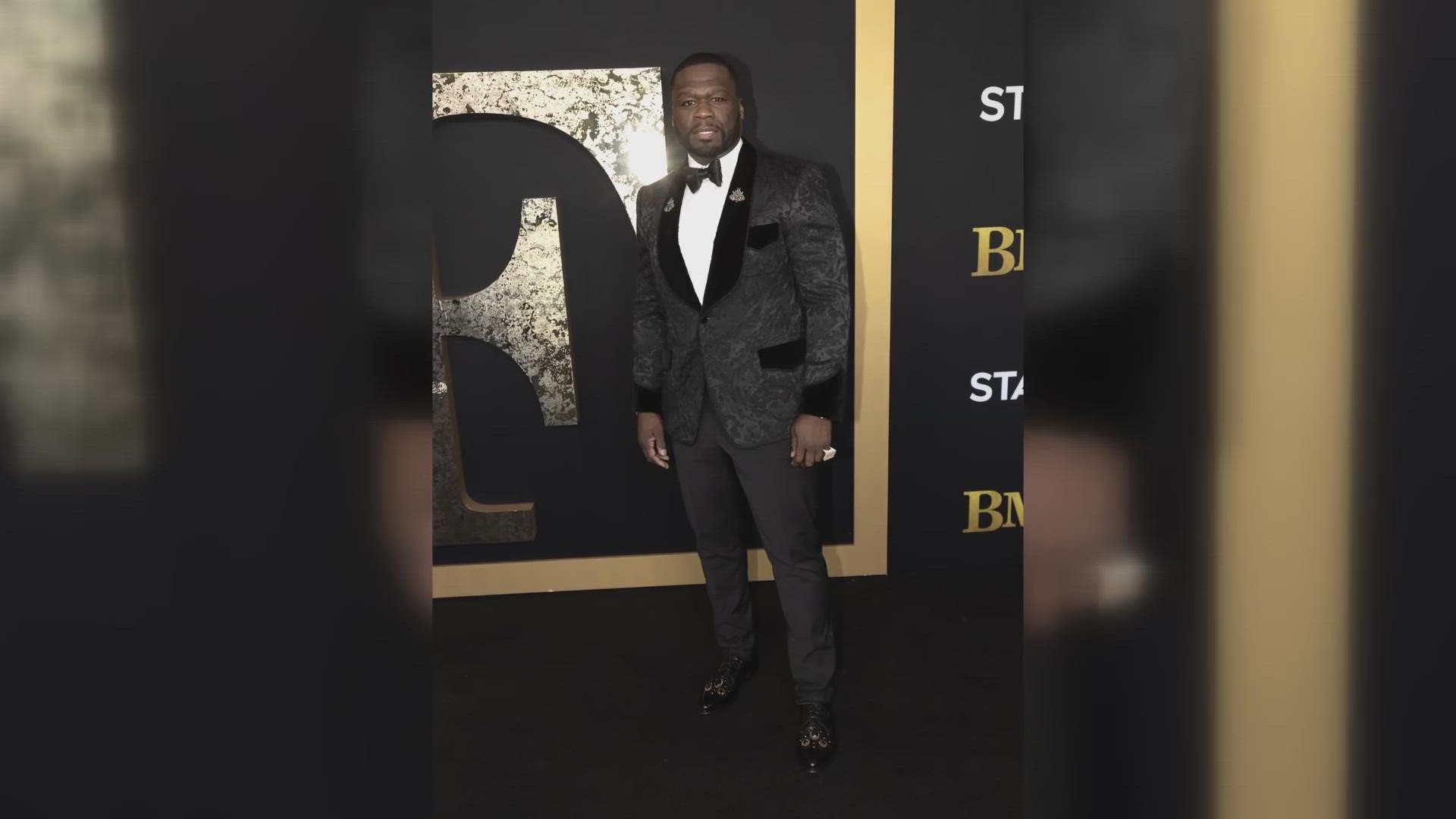 Several celebrities, including executive producer 50 Cent, graced the stage after the new STARZ series premiere.
