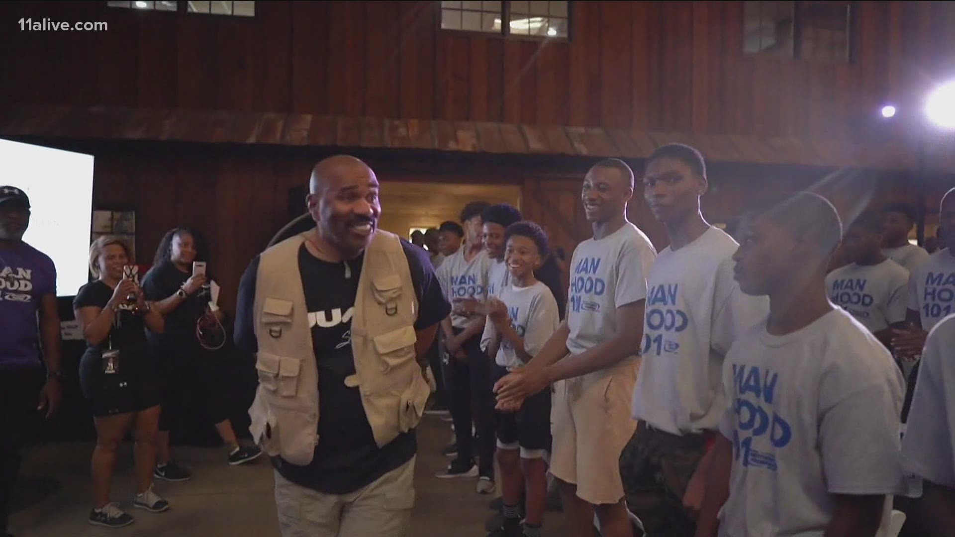 For years, the Steve Harvey Mentor Program has been helping middle and high school boys all across the country. But during the pandemic, they've had to adapt.