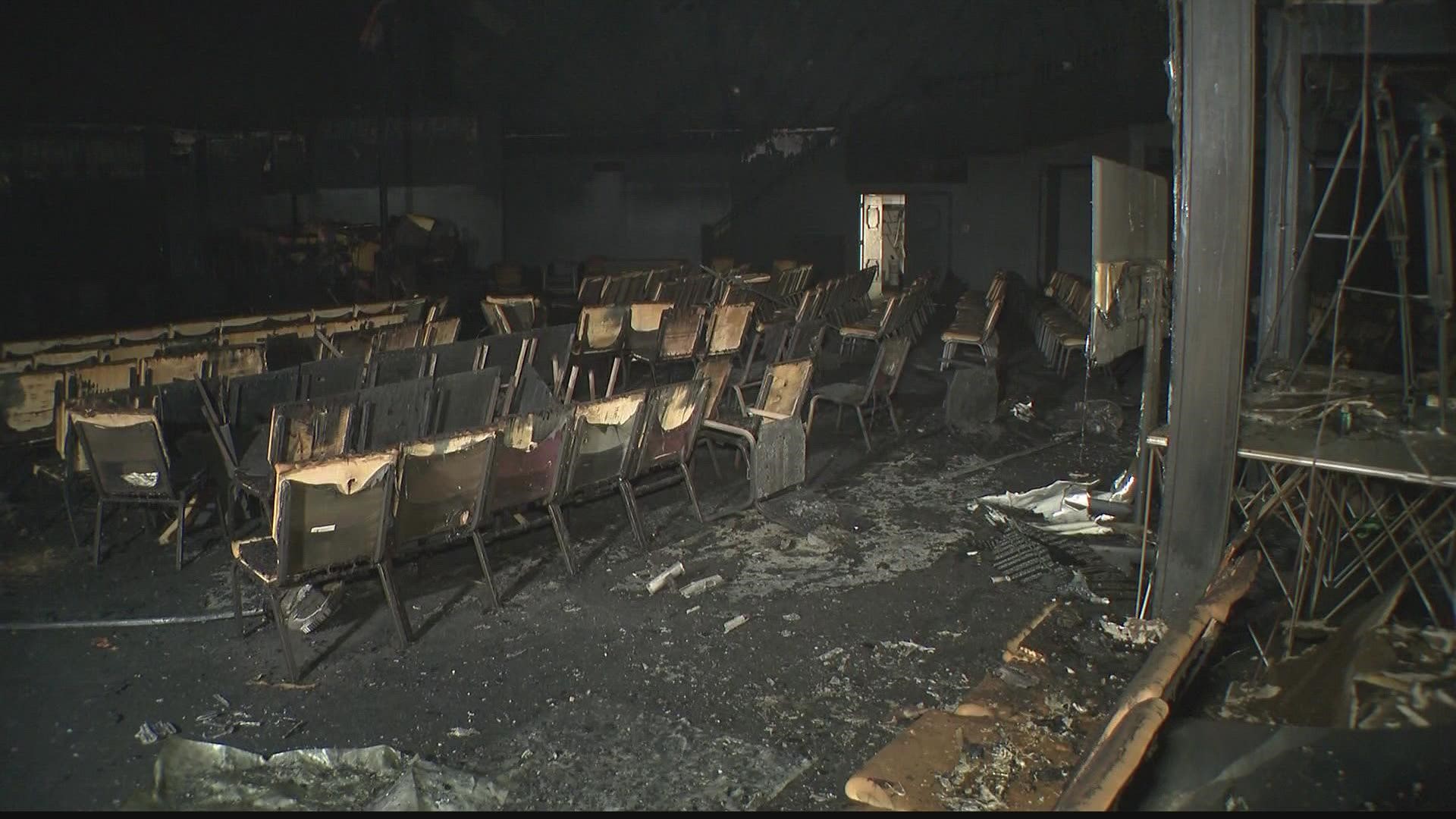 A Conyers congregation is looking for some salvation after a fire ripped through their church.