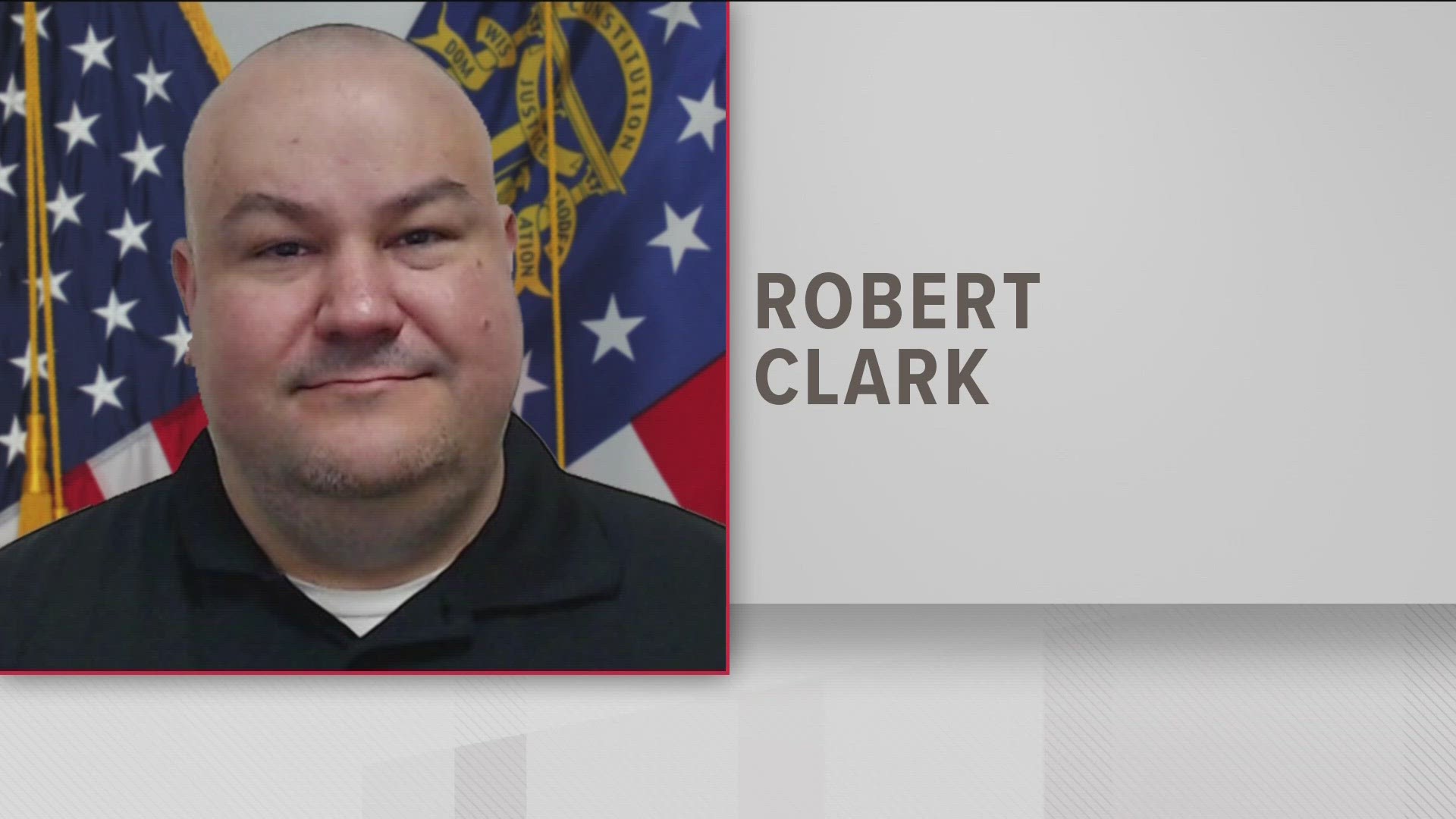 Correctional Officer Robert Clark was killed in what the Department of Corrections described as an assault from behind with a homemade weapon.