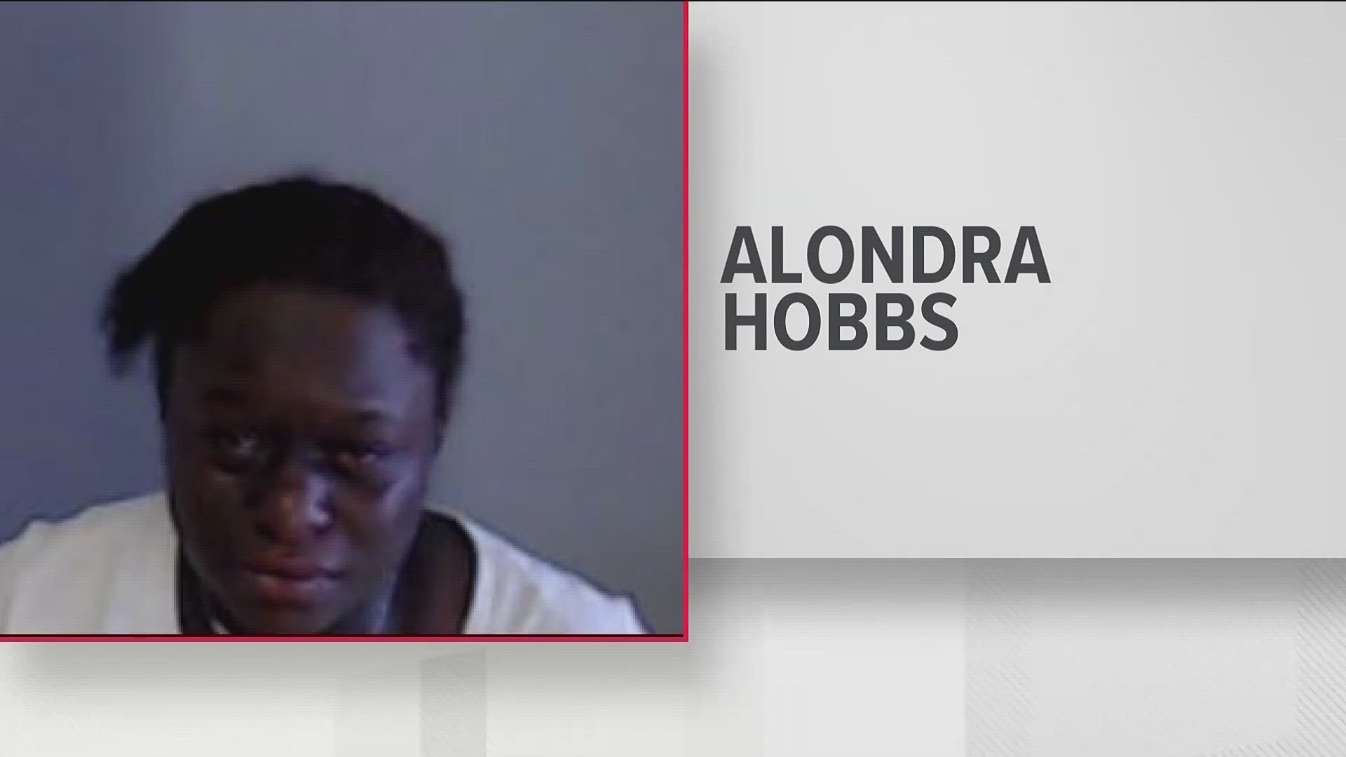 DeKalb County Police said they charged Alondra Hobbs with felony murder. Her daughter, 7-year-old Alivia Hobbs-Jordan, was found dead on June 25.