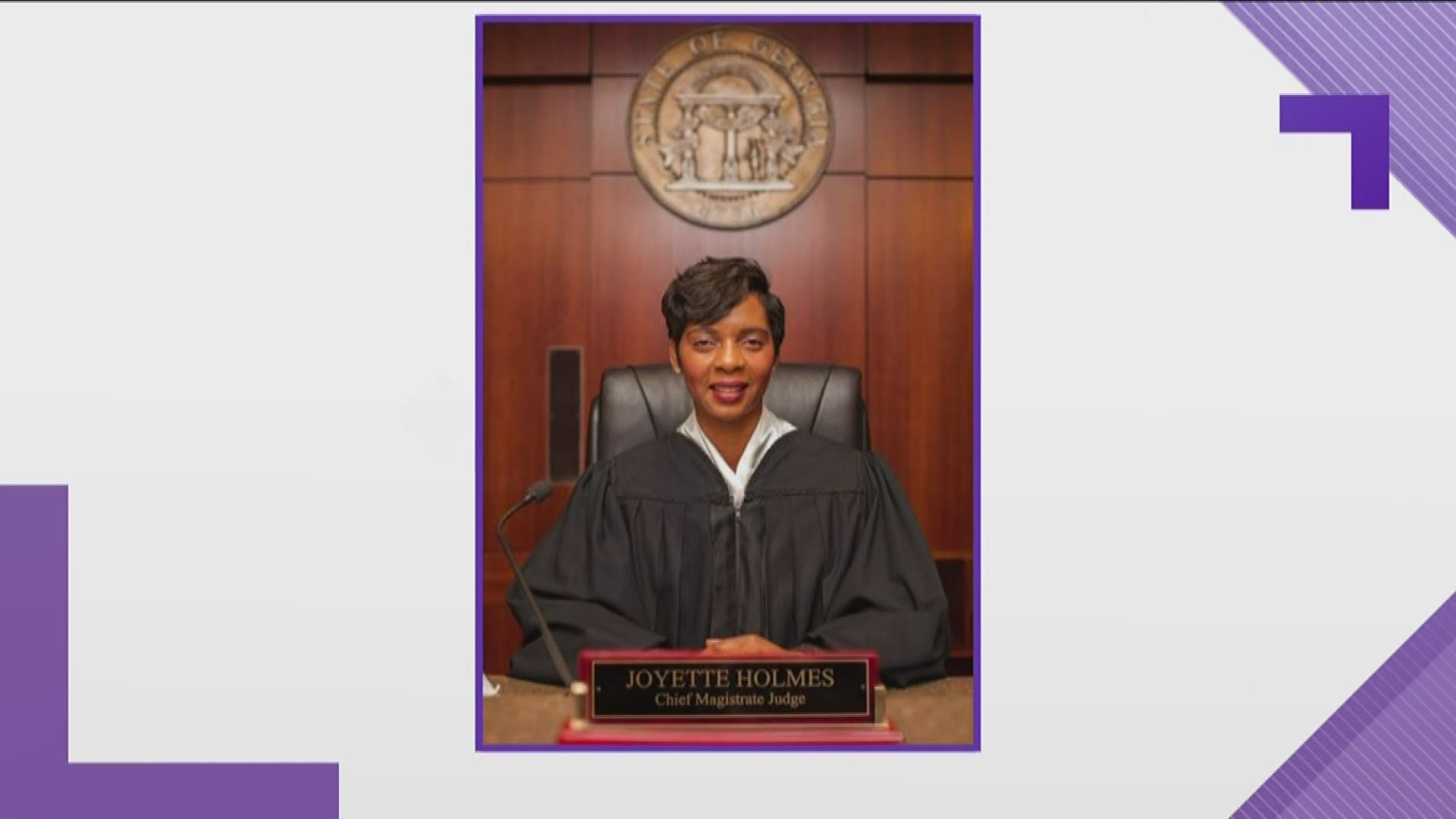 On Wednesday, Governor Brian Kemp announced that Judge Joyette M. Holmes would be taking over the position left vacant by her onetime boss Vic Reynolds when he was named toe head of the Georgia Bureau of Investigation.