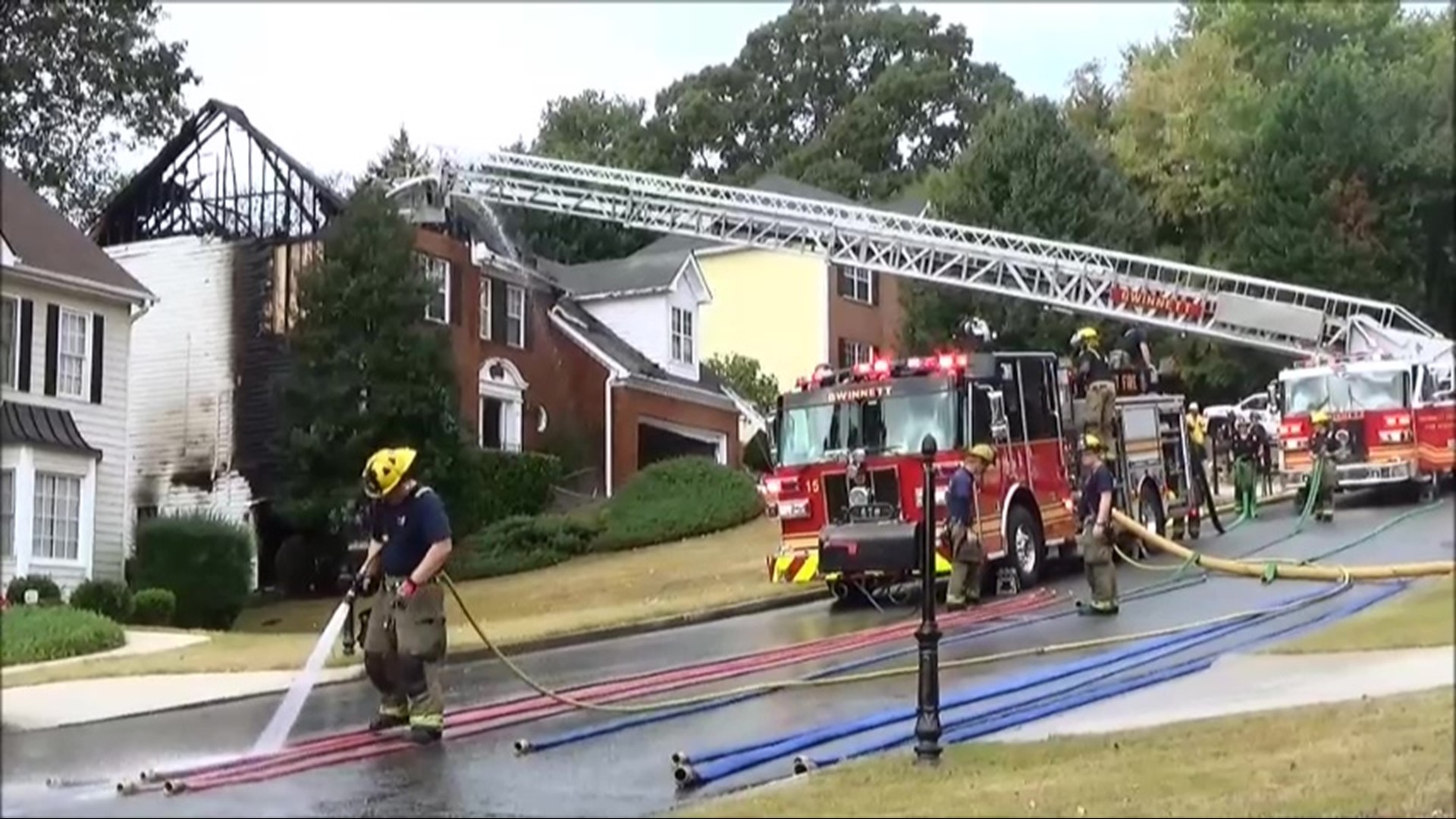 Fire guts Lawrenceville area home | 11alive.com