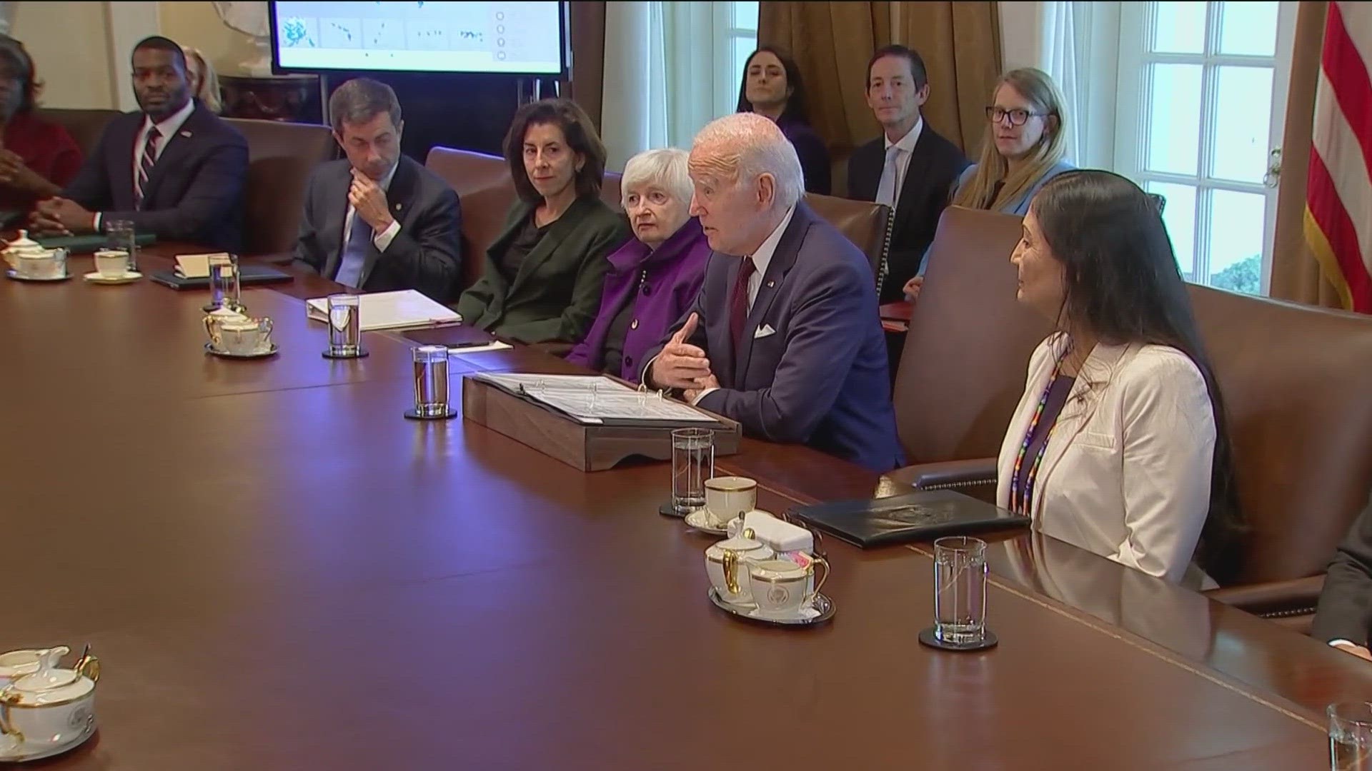 Treasury Secretary Janet Yellen highlighted the administration's effort with their economic policy.