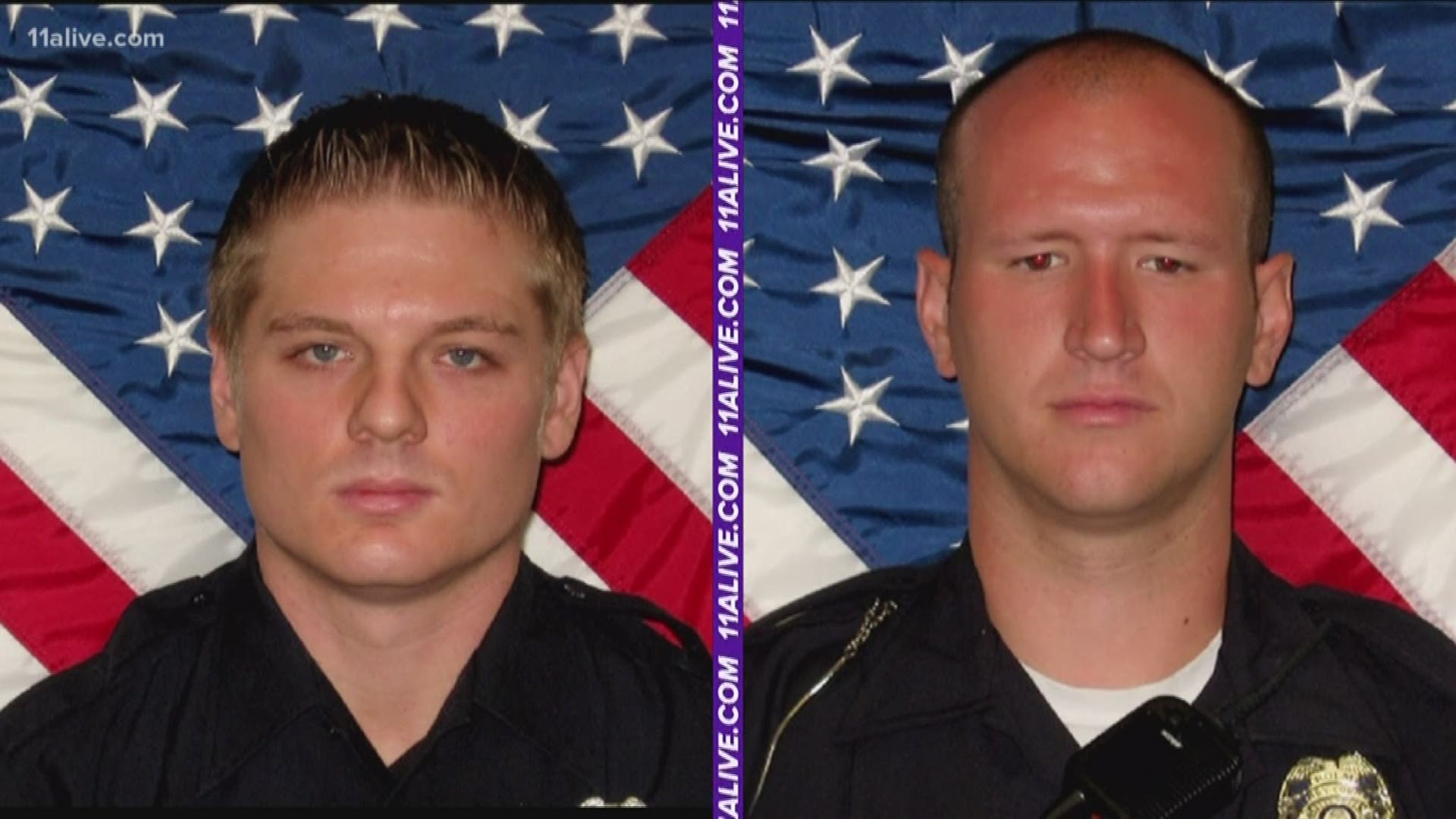 Just over a day after two officers narrowly escaped with their lives while performing a welfare check, both men are home recovering from their injuries.