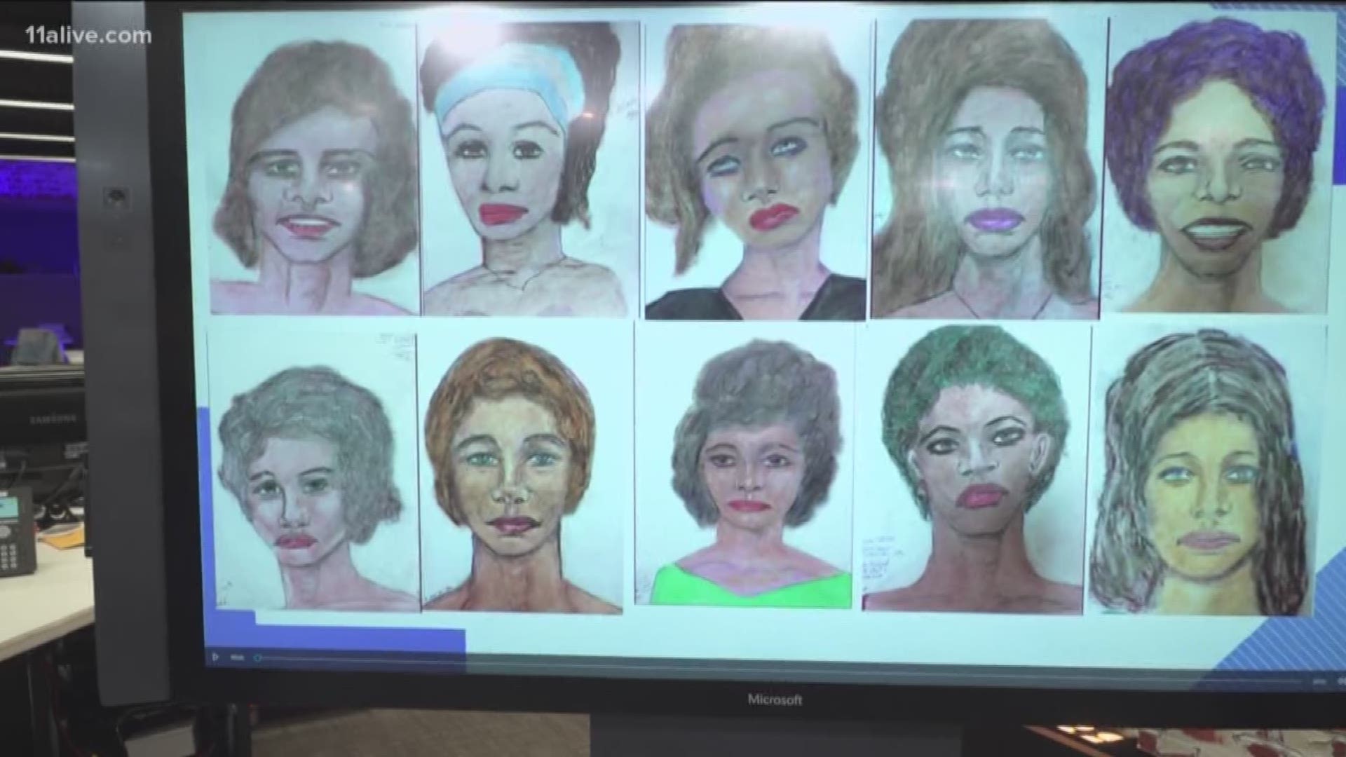 The FBI released the portraits this week, hoping some of Samuel Little's victims can be identified from them.