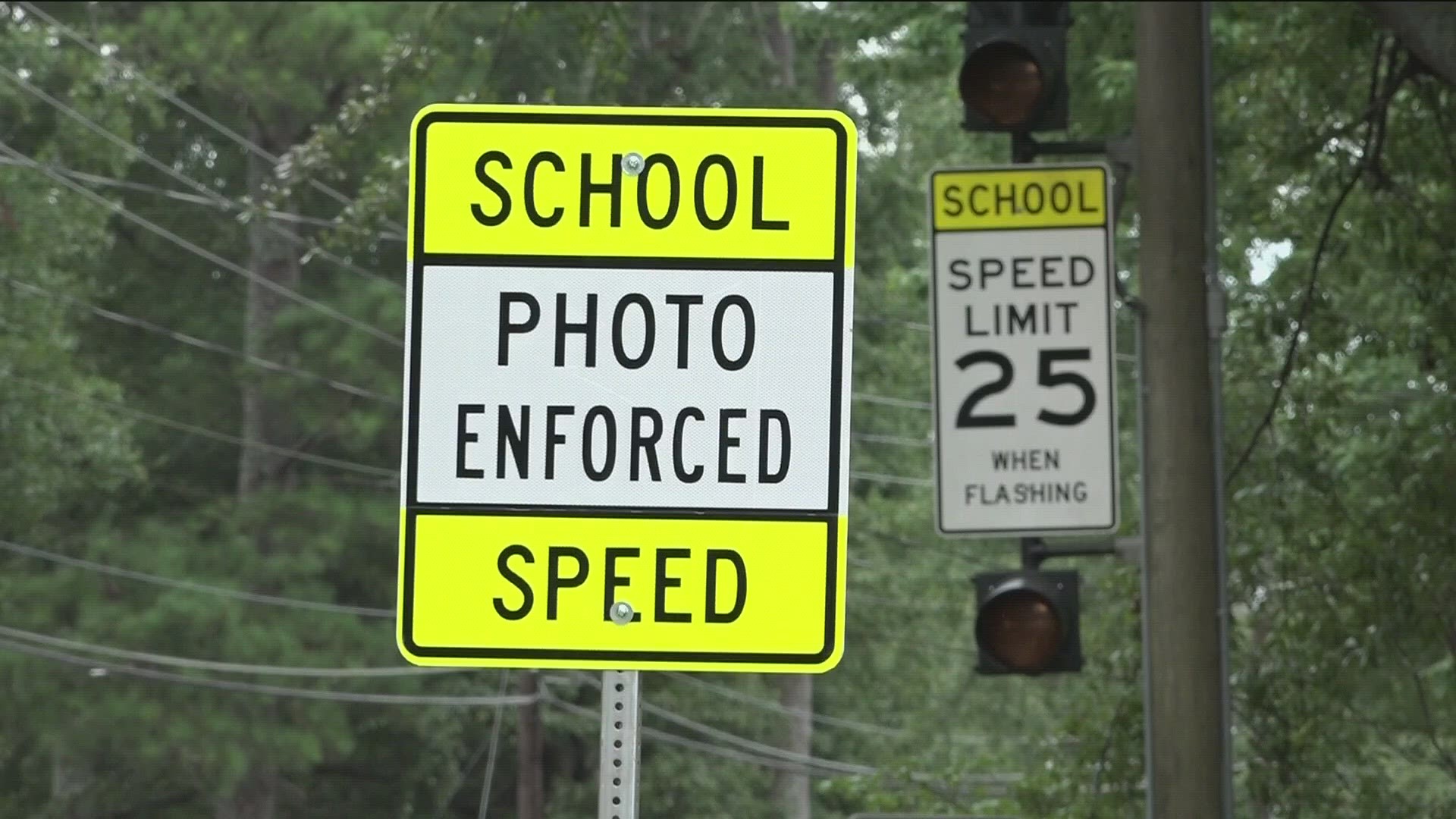 Atlanta Public Schools placed the cameras at 10 of its elementary schools in August. Gwinnett County also expanded its speed camera program. Here's how they work.