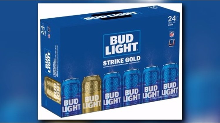 Gold beer cans could win you Super Bowl tickets for life