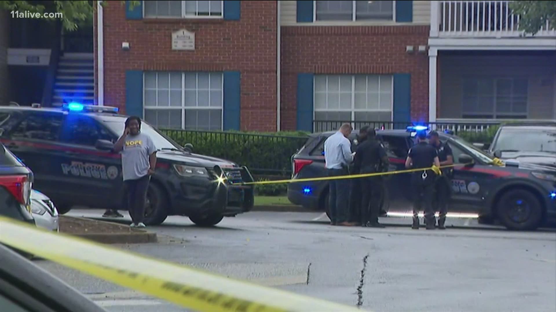 Atlanta police are investigating after a man was shot and killed at a metro Atlanta apartment complex Tuesday evening.