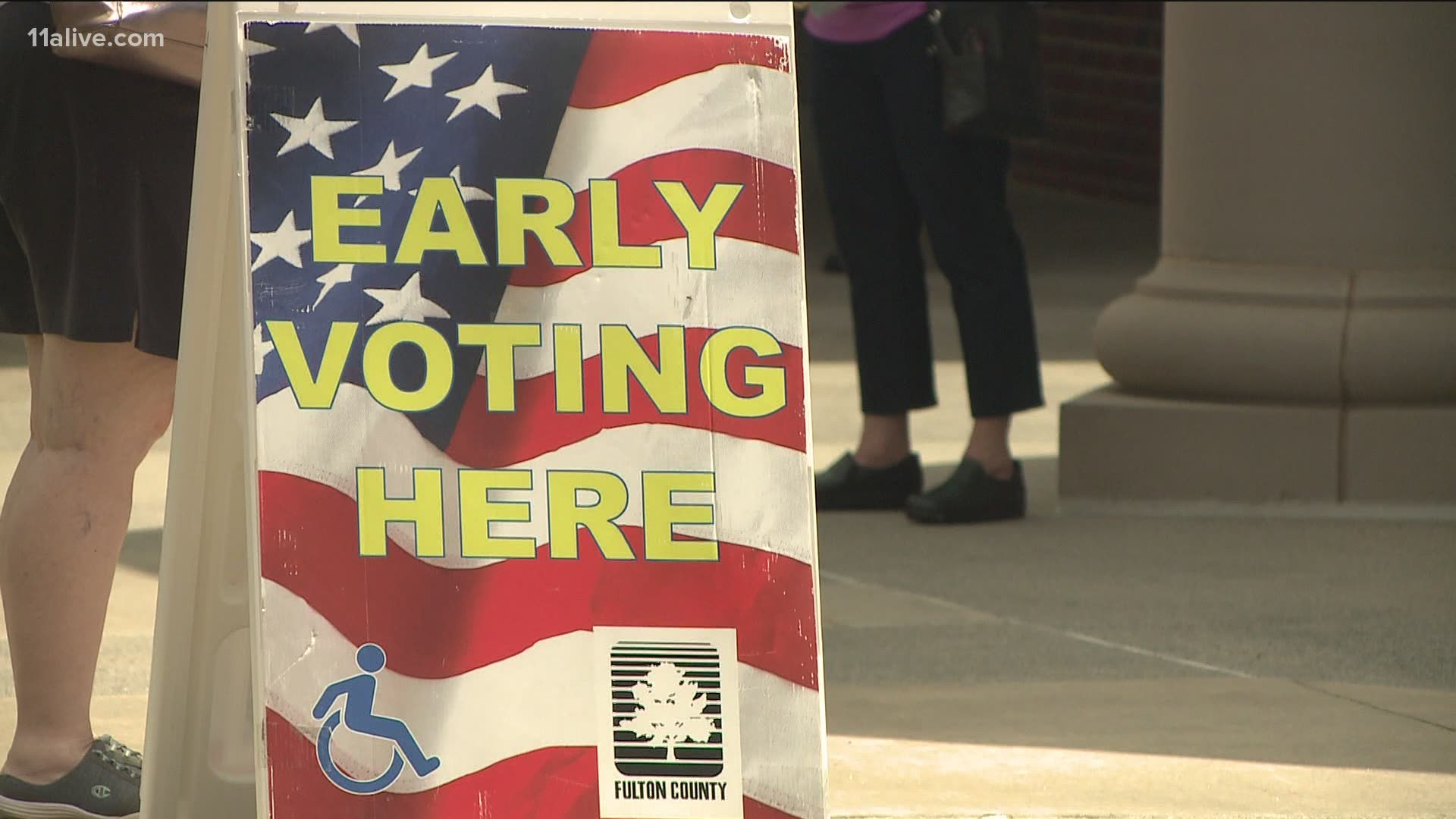 Starting Wednesday, polling places will open at 7 a.m. – two hours earlier than originally planned – in Fulton County.