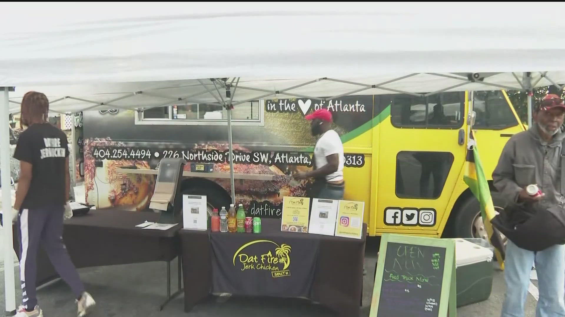 Starting Tuesday, the restaurant owners put their food on wheels, breaking out their food trucks to serve the community.
