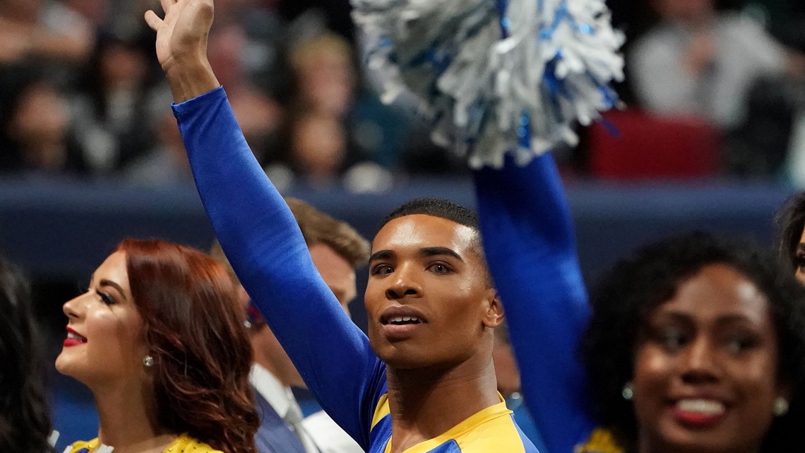 Rams make NFL history with male cheerleaders at Super Bowl LIII