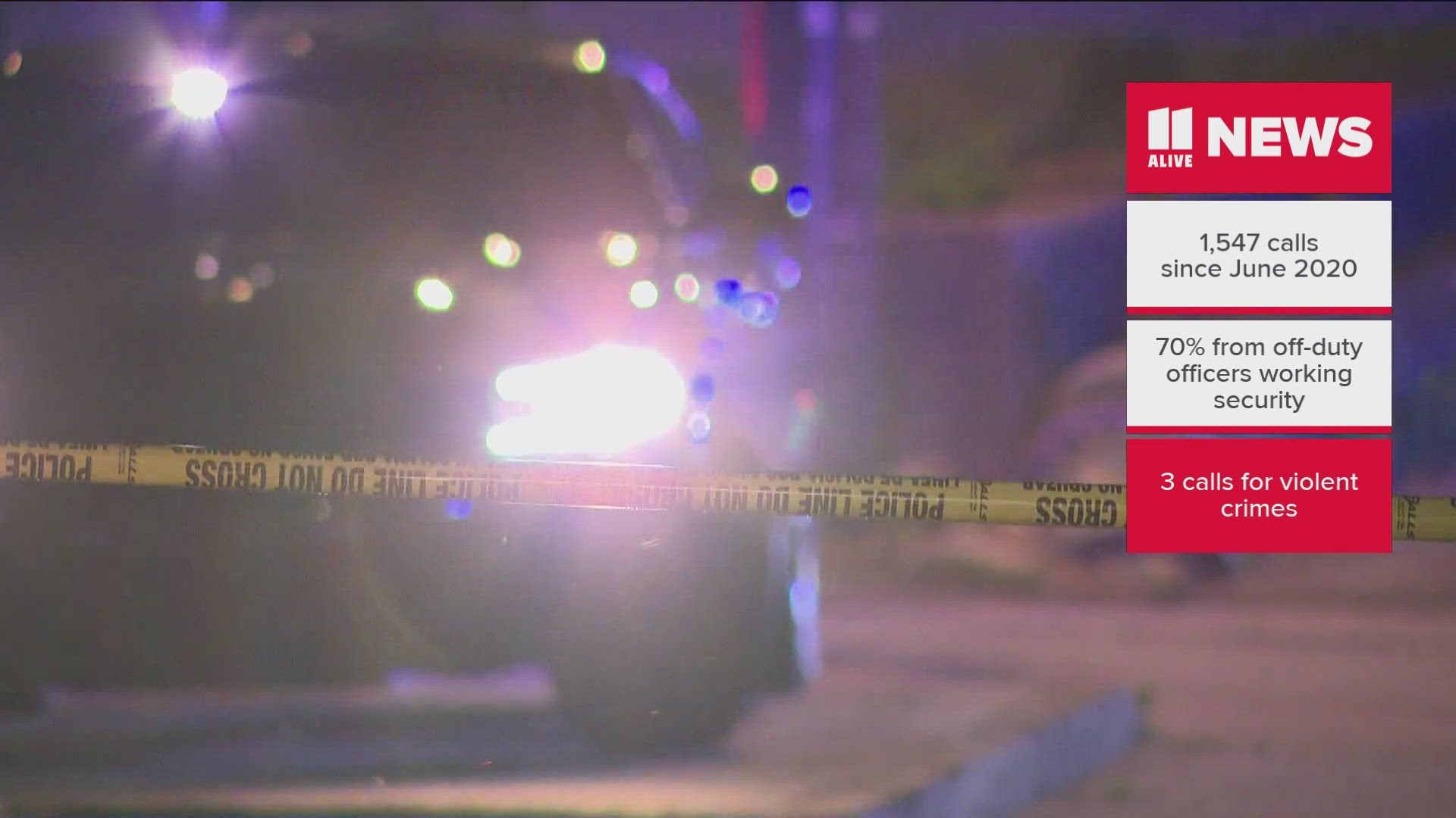 Two people were killed in the shooting, and four others were injured early Sunday morning.