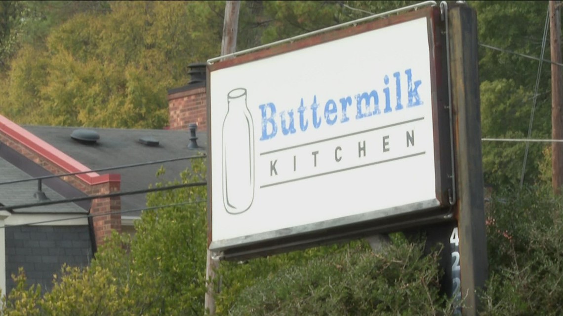 Buttermilk Kitchen burglary Surveillance video from Buckhead