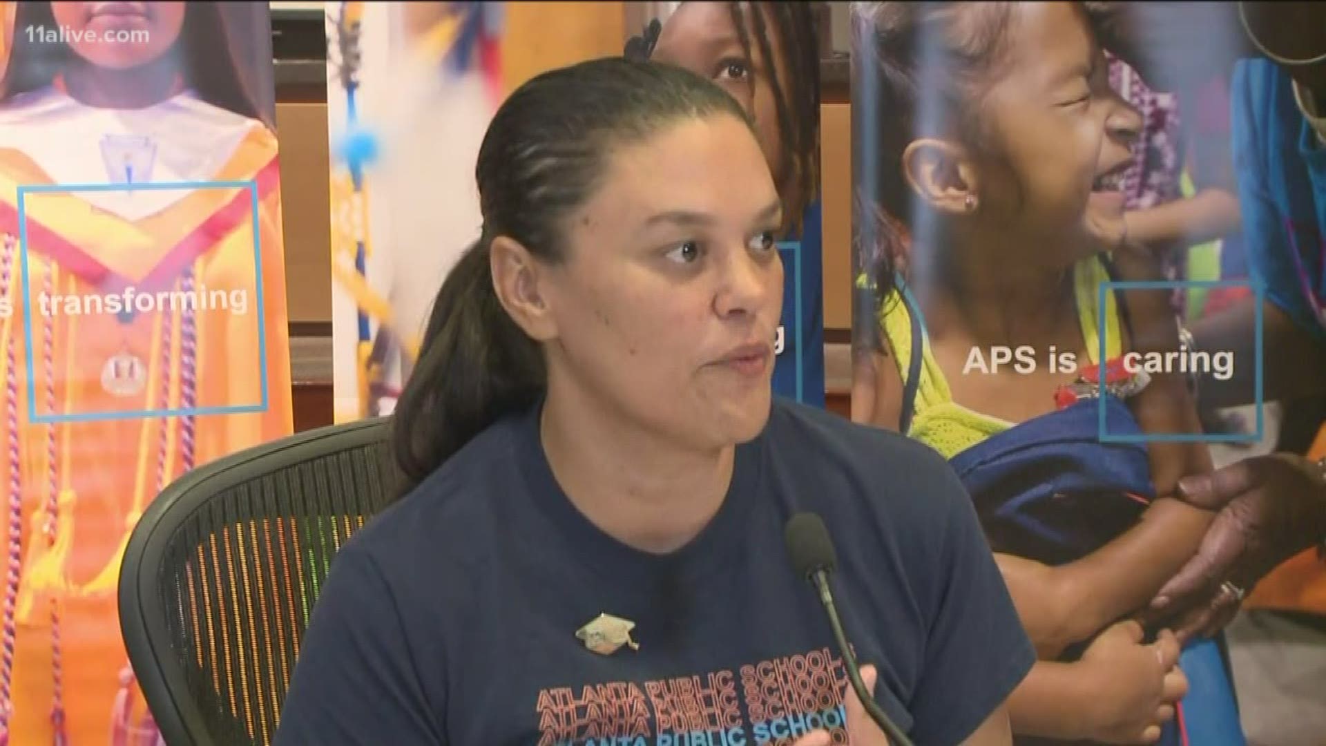 Days after the Atlanta Public Schools board decided they will not renew the contract of Superintendent Meria Carstarphen when it expires, she spoke to the media saying regardless of their decision, there is more work to be done.