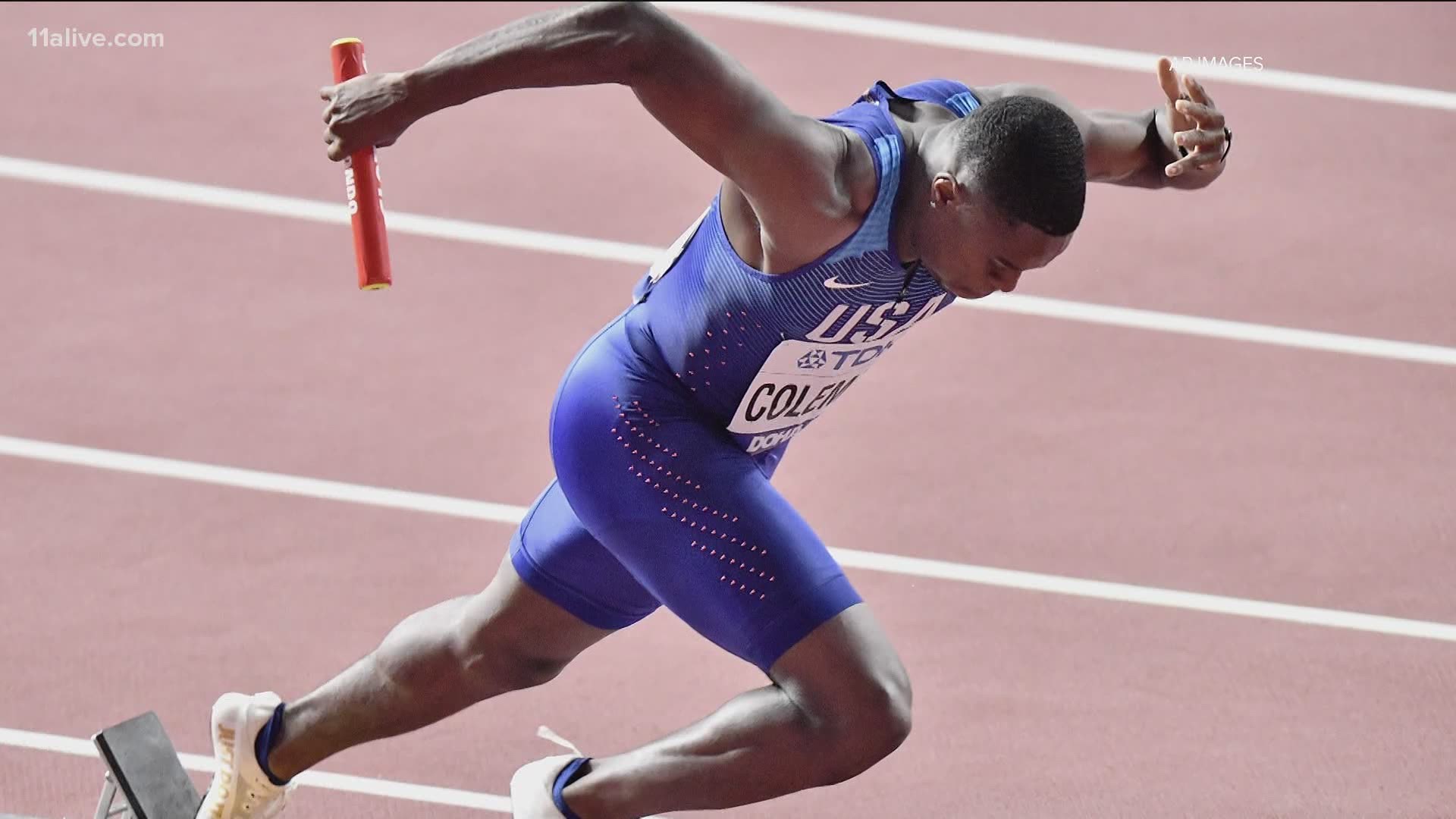 The event is named for metro Atlanta native and world champion sprinter Christian Coleman.