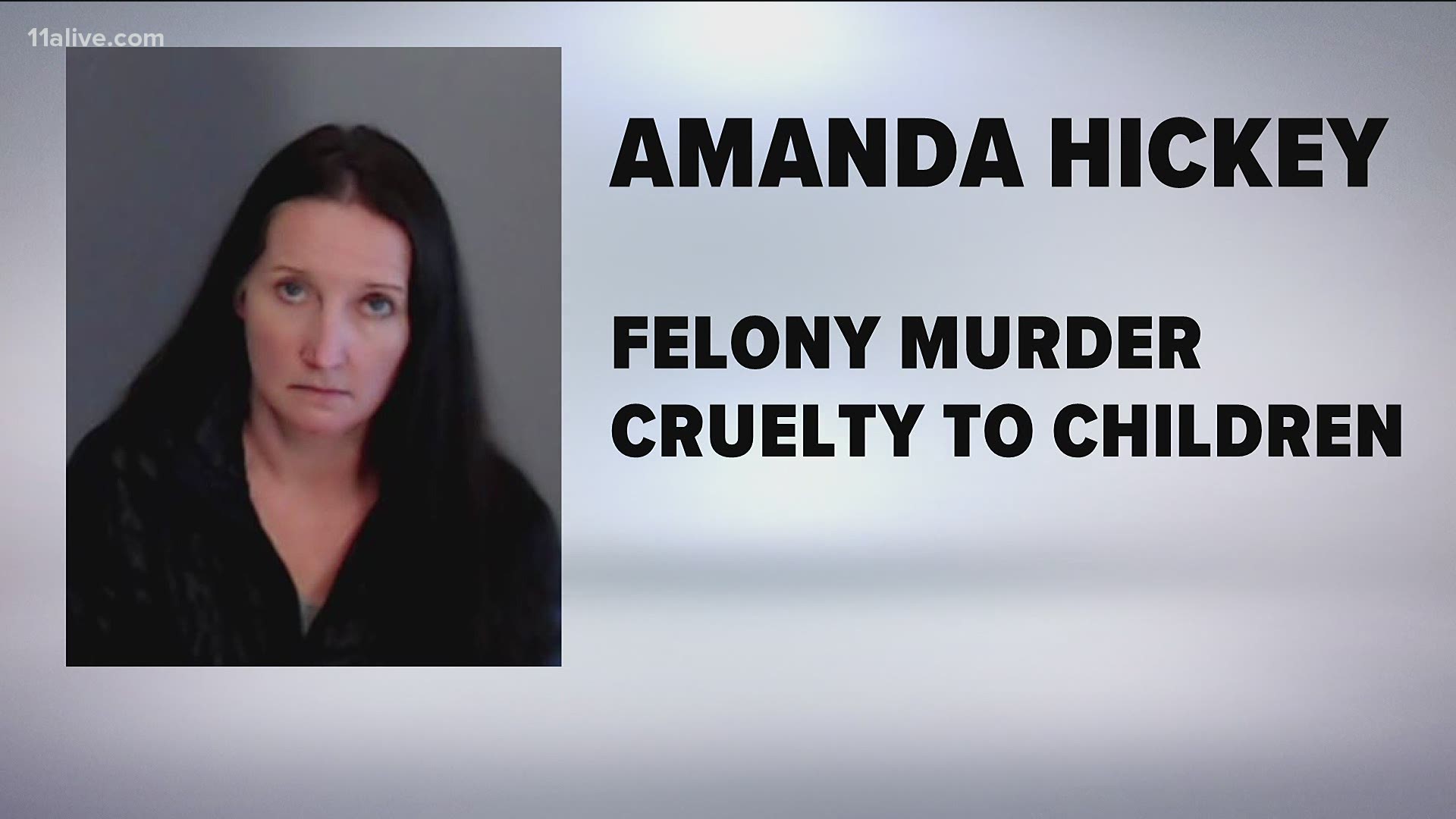 45-year-old Amanda Harris Hickey was arrested Friday and appeared before a DeKalb County judge on Saturday.