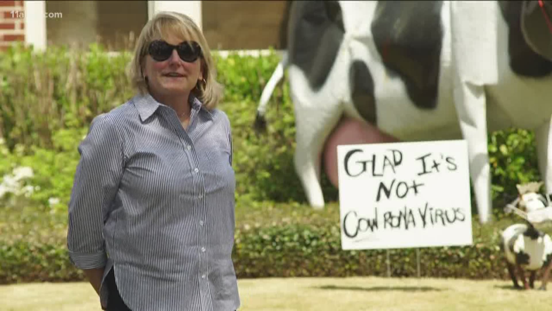One Atlanta neighborhood is having a “cow” during the coronavirus.