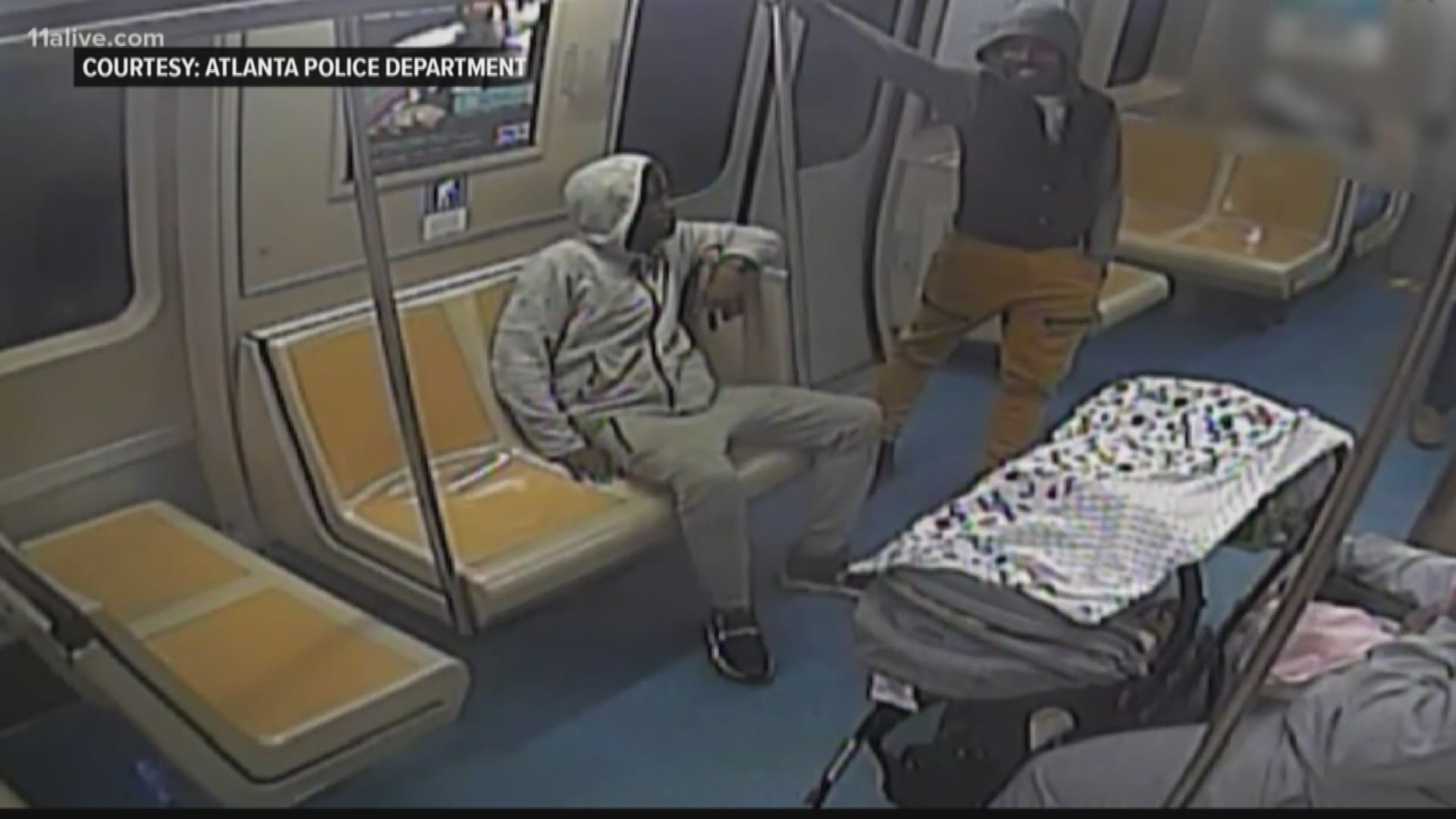 Video released of suspects on MARTA after Lenox Square shooting