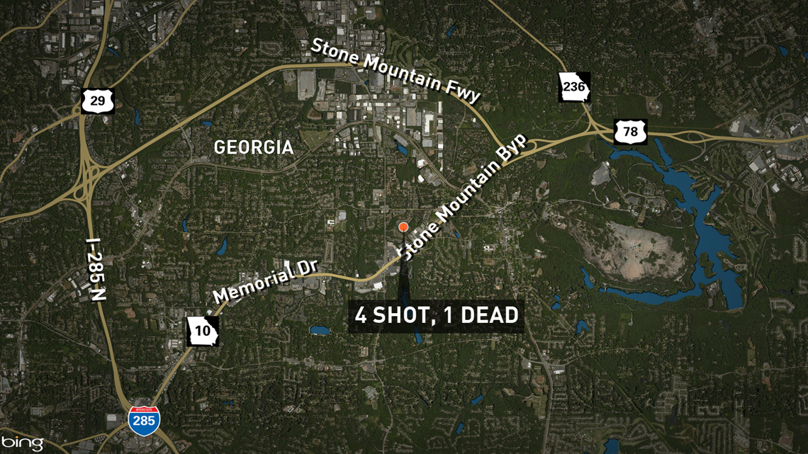 Four shot, one dead in Stone Mountain shooting
