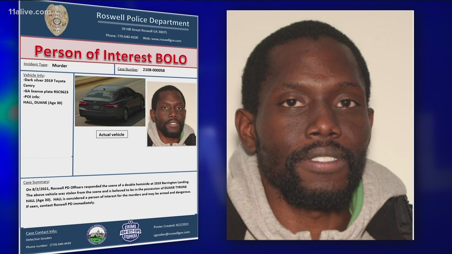 Police have named a person of interest in the case.