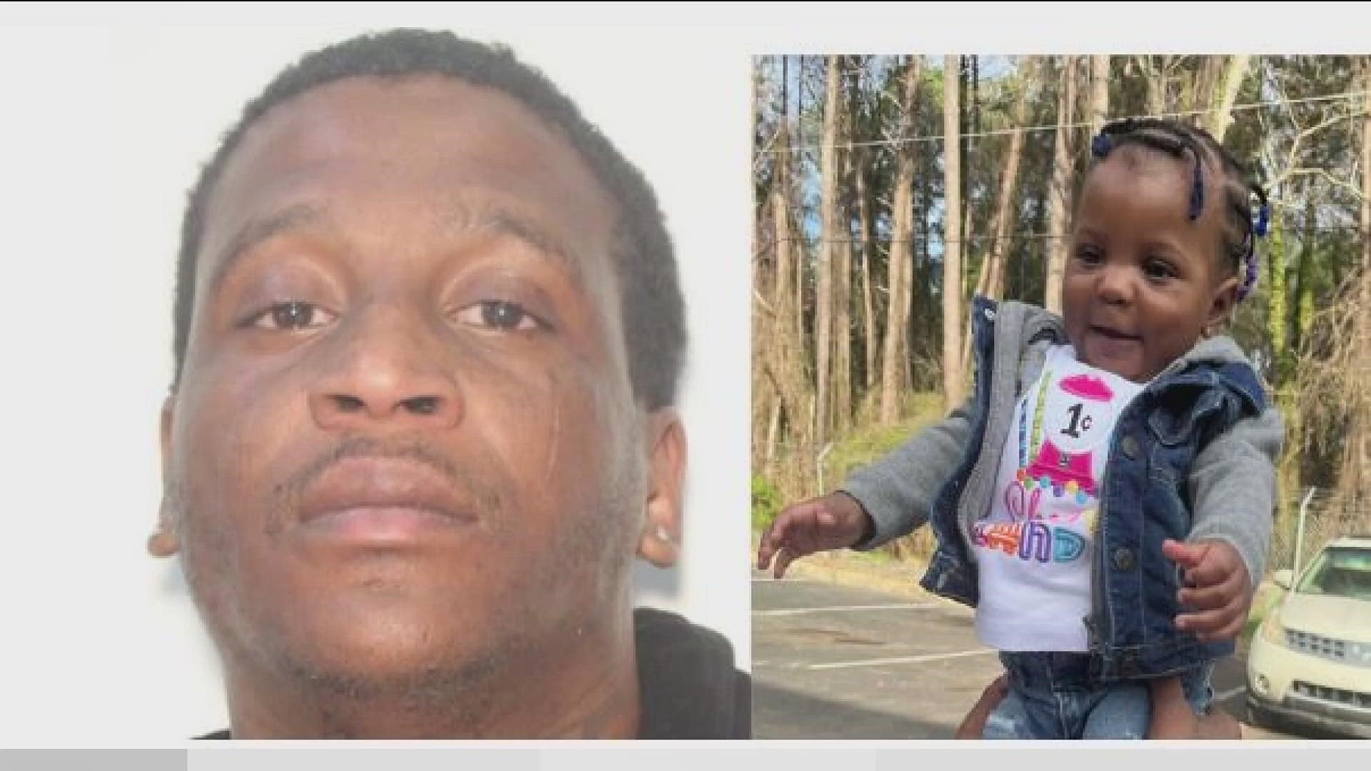 9monthold girl missing in Clayton County with father diagnosed with