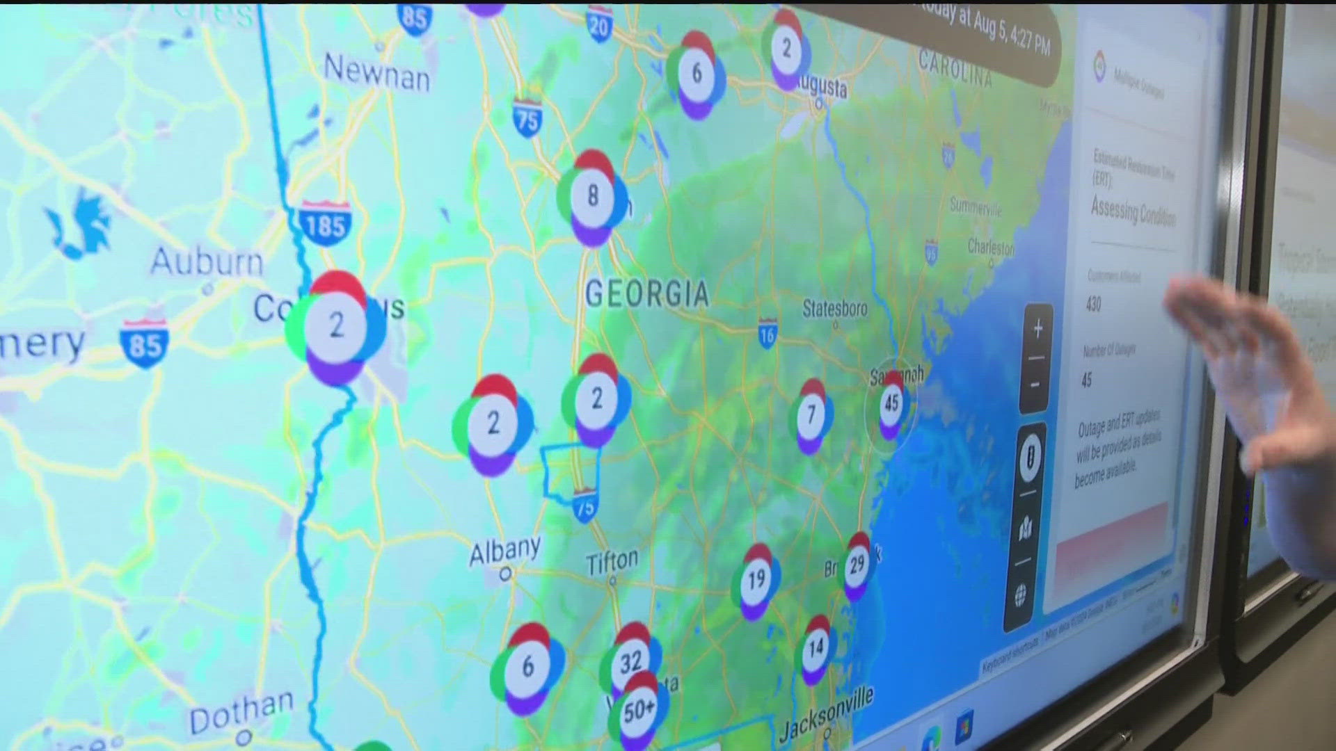 Georgia Power prepared to respond to Tropical Storm Debby | 11alive.com