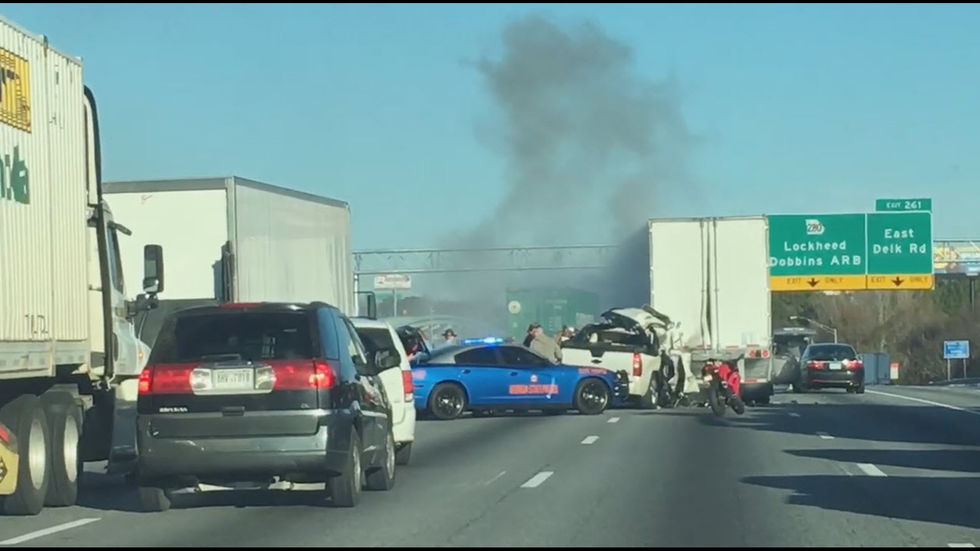 PHOTOS | I-75 NB Fatal Accident | 11alive.com