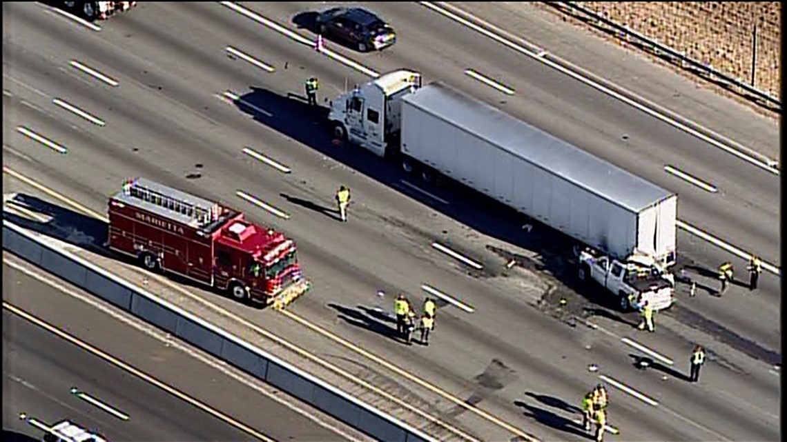 PHOTOS | I-75 NB fatal accident | 11alive.com