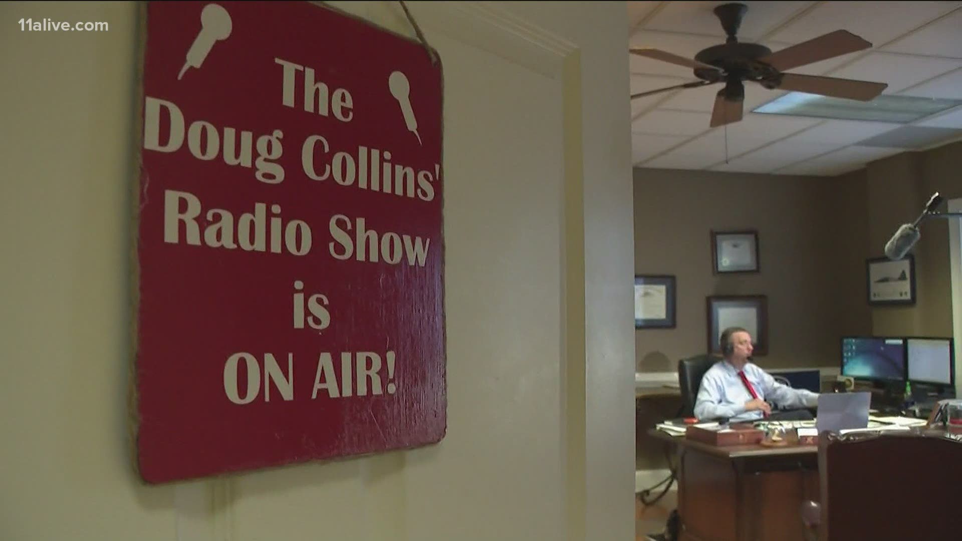 The ex-congressman goes on-air this week as he weighs his political options.