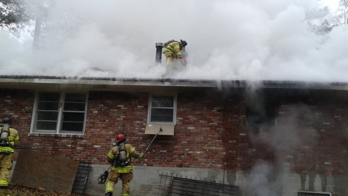 Firefighters battling heavy smoke, flames at Decatur home | 11alive.com