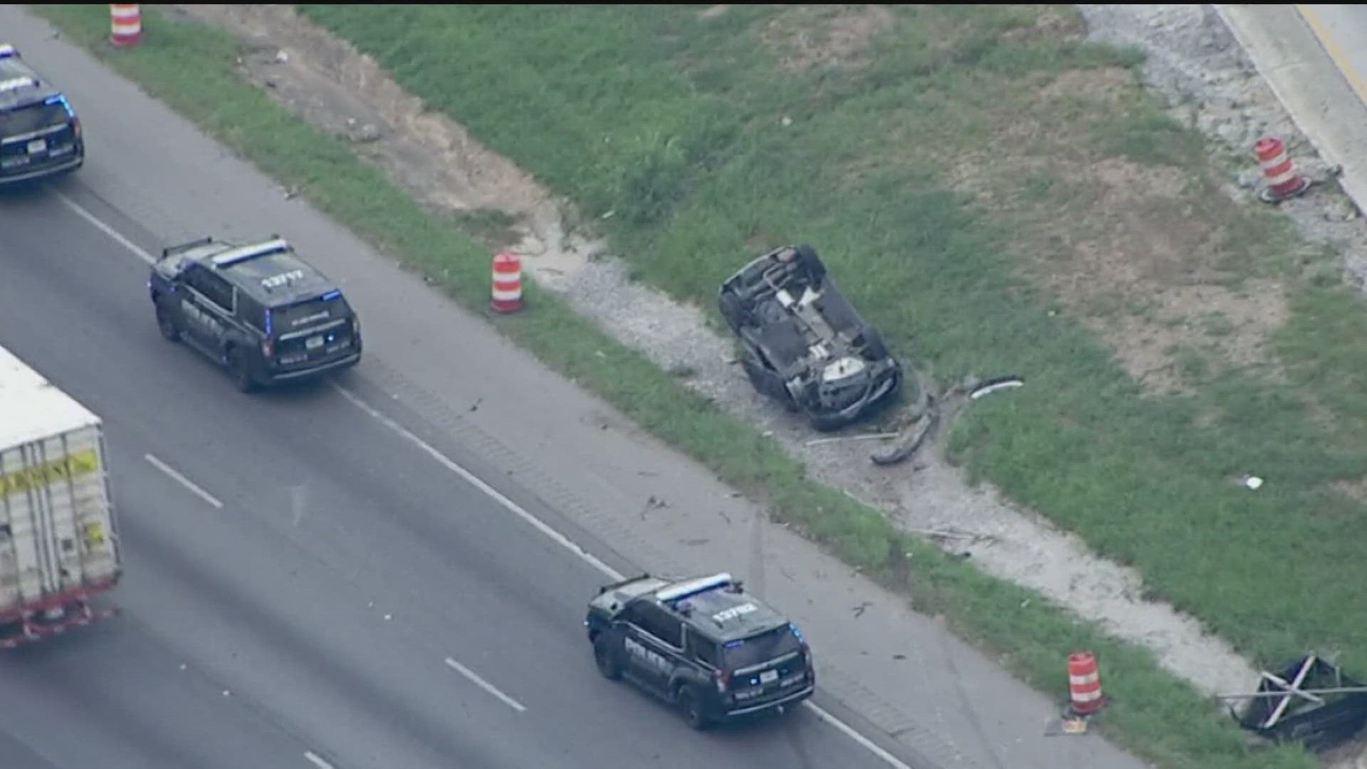 I 285 West shut down in DeKalb with police response | 11alive.com