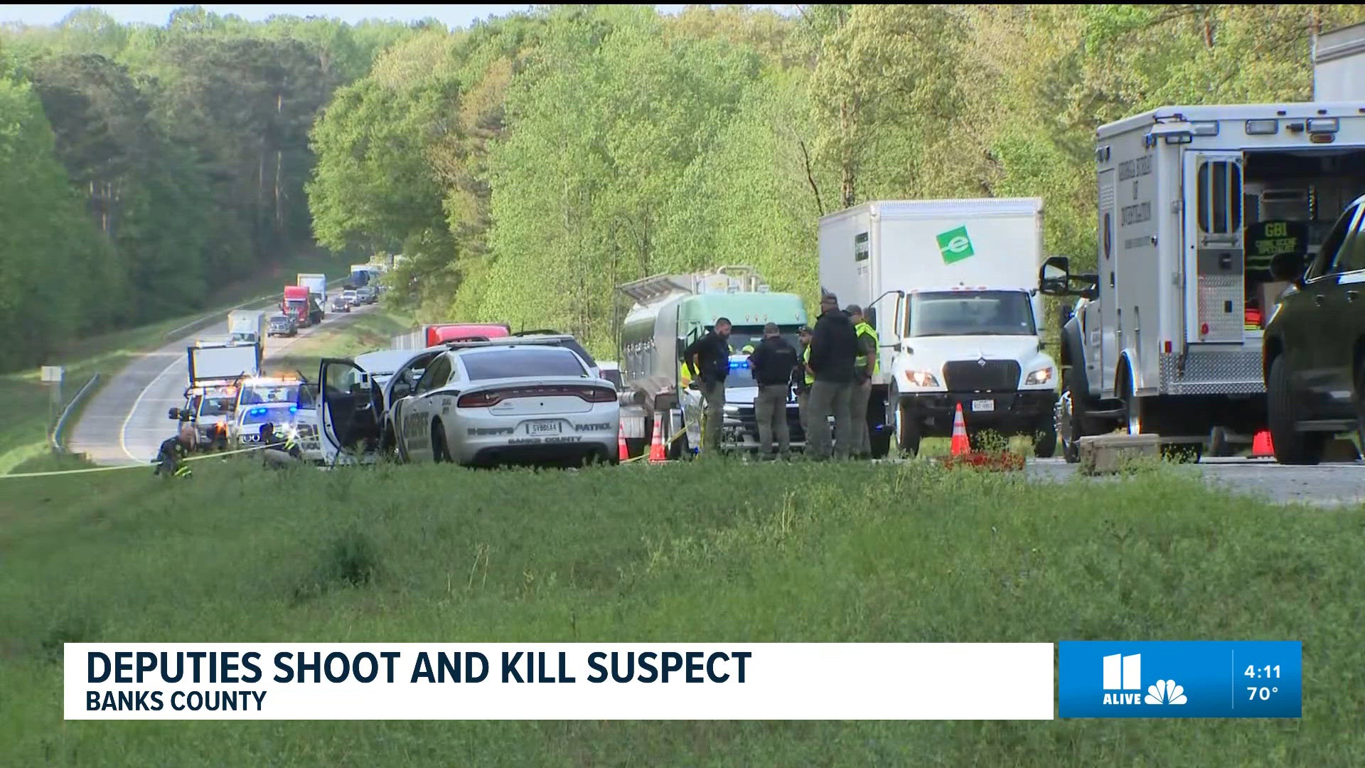 Suspect dies after being shot by deputies in Banks County following ...