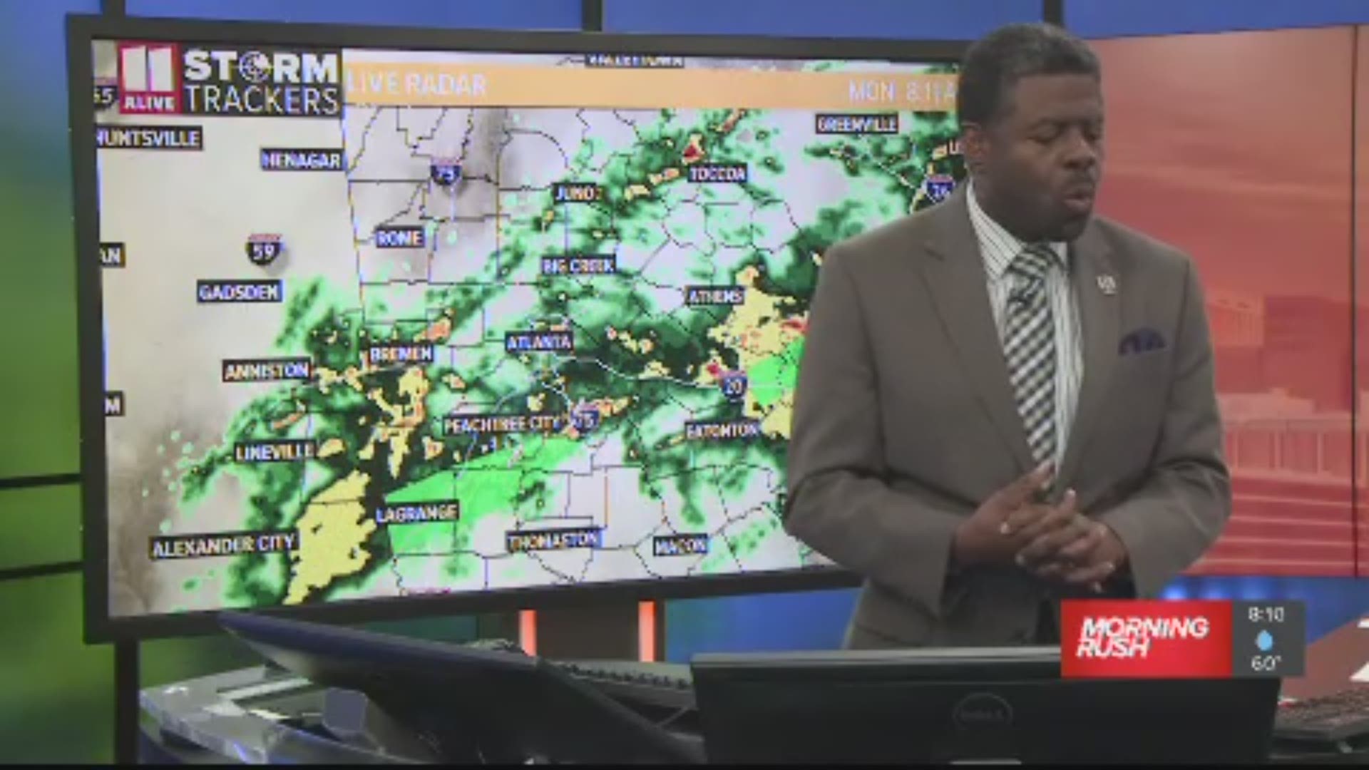 11Alive meteorologist Chesley McNeil explains what you need to watch for this Monday morning.