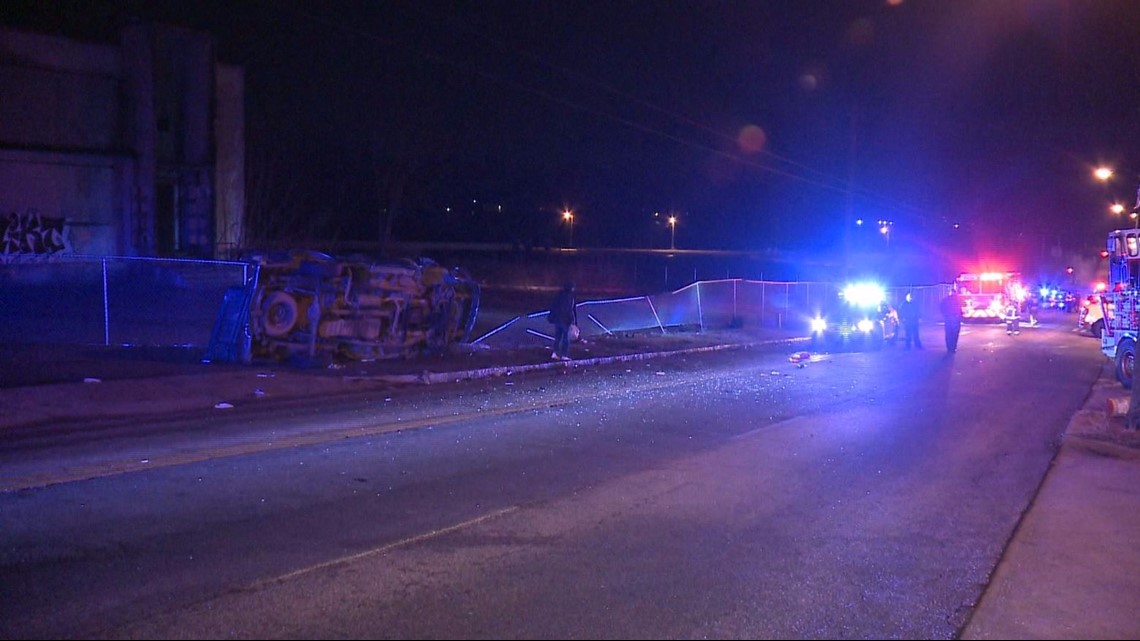 Man suspected of DUI flees police, crashes into car | 11alive.com