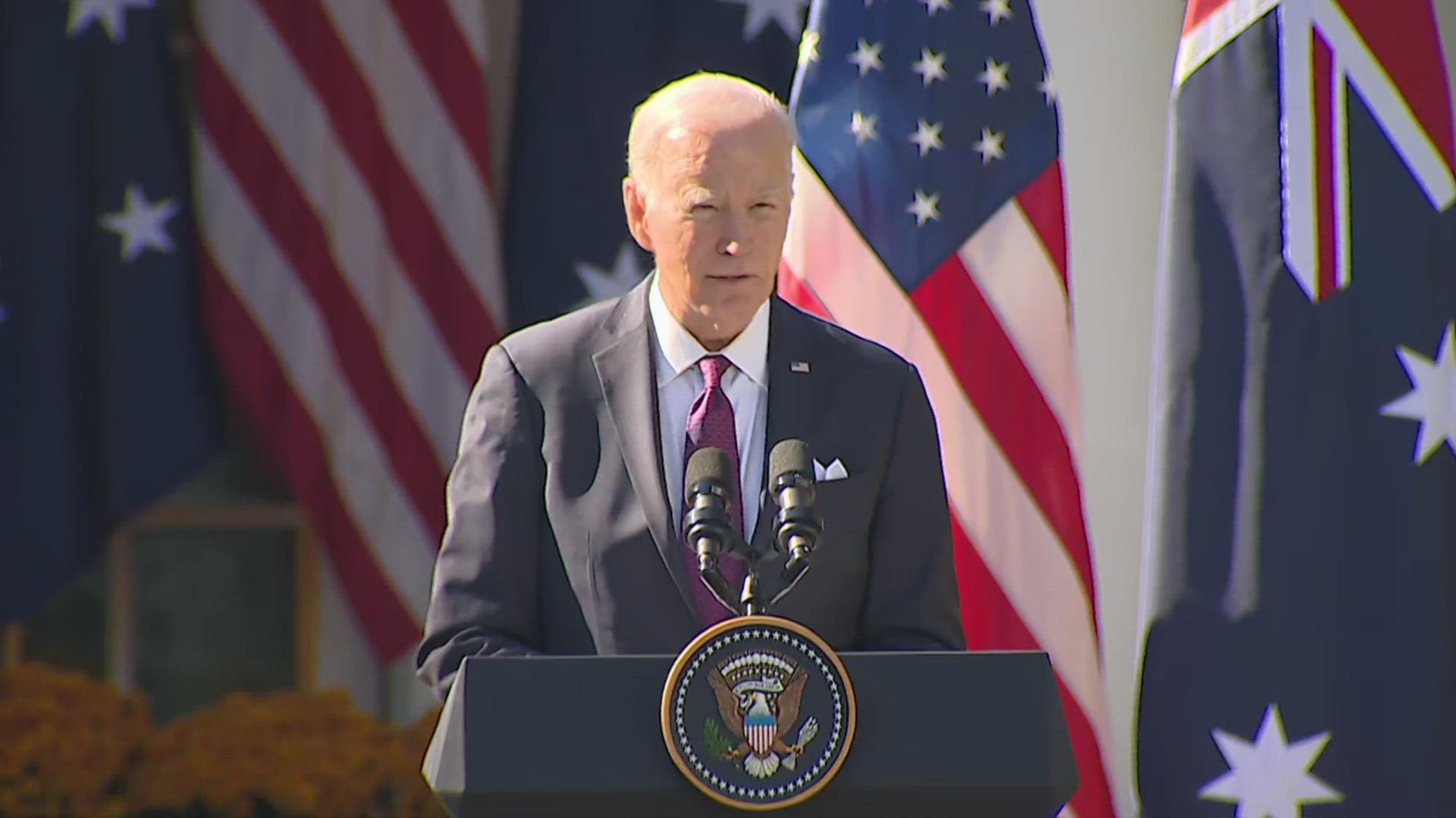 President Biden Calls For Assault Weapon Band As He Visits Maine ...